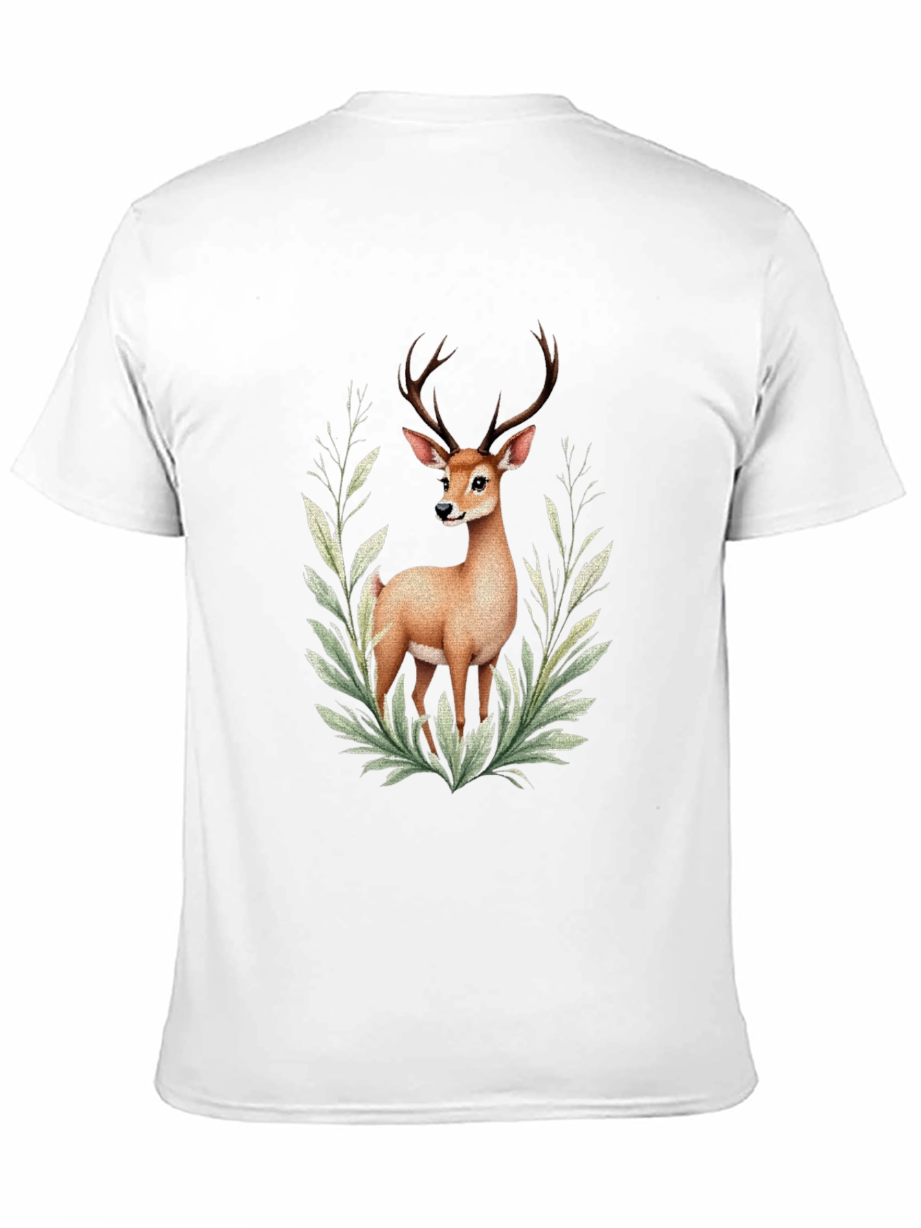 Deer Graphic Tee - Nature Inspired Style