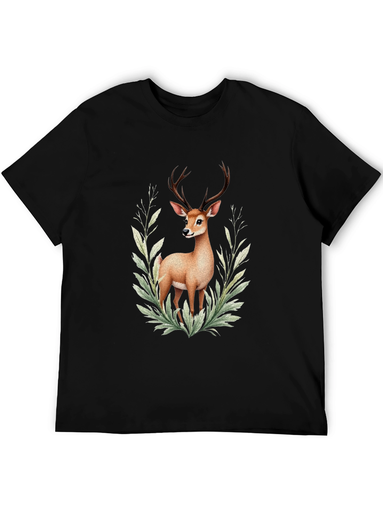 Deer Graphic Tee - Nature Inspired Style