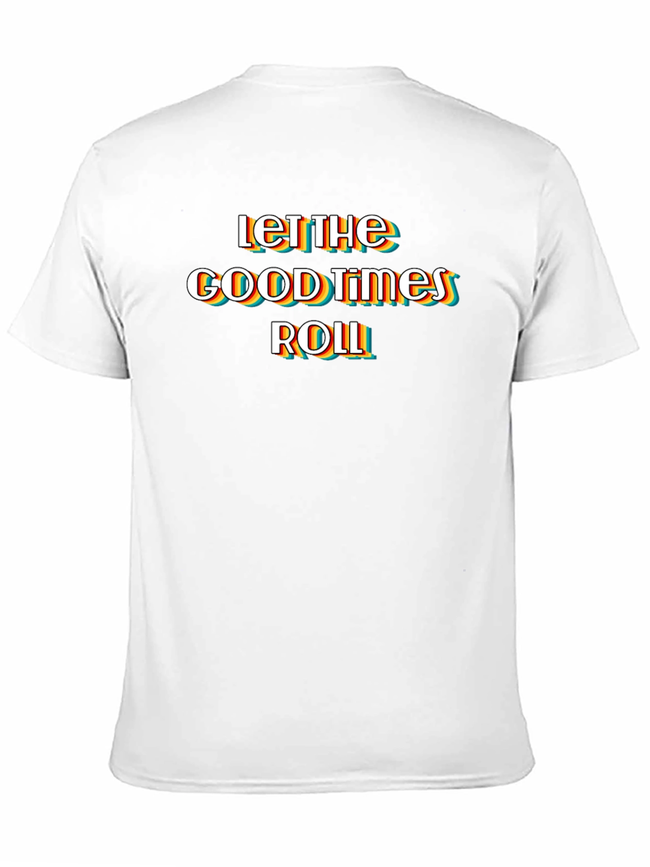 Let The Good Times Roll Black Graphic Tee