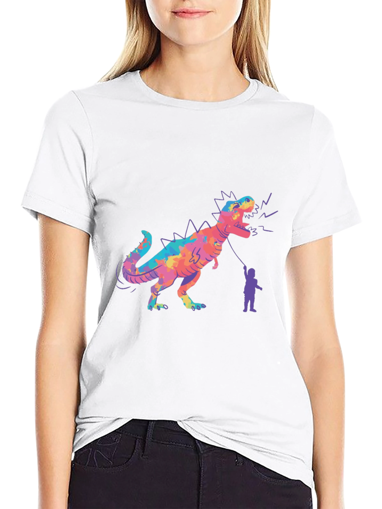 Dino & Boy Graphic Tee