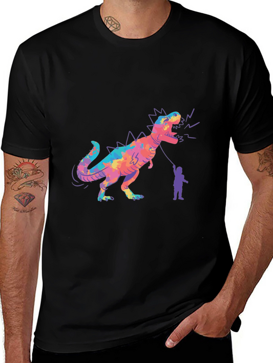 Dino & Boy Graphic Tee