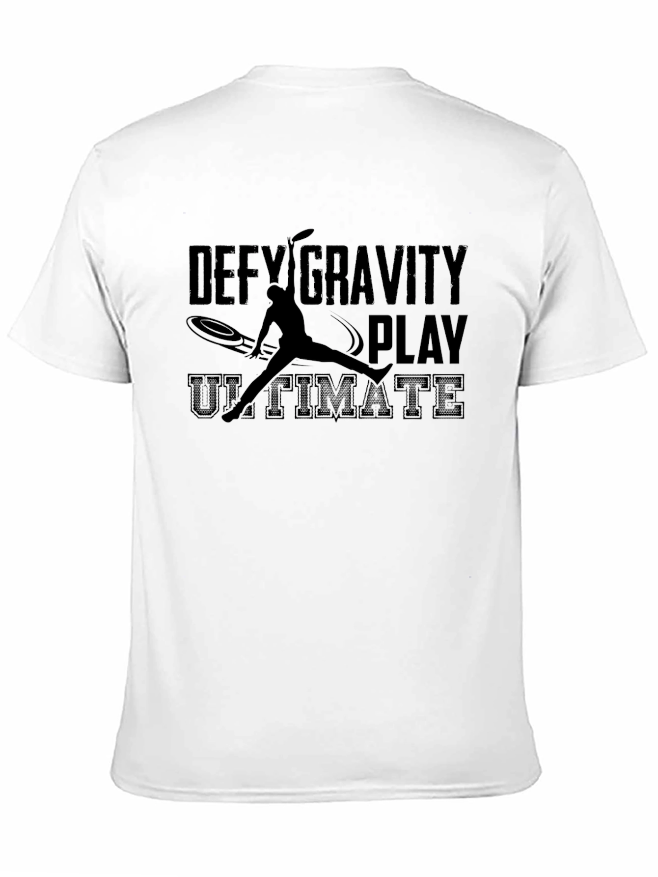 Defy Gravity Ultimate Frisbee Player Tee
