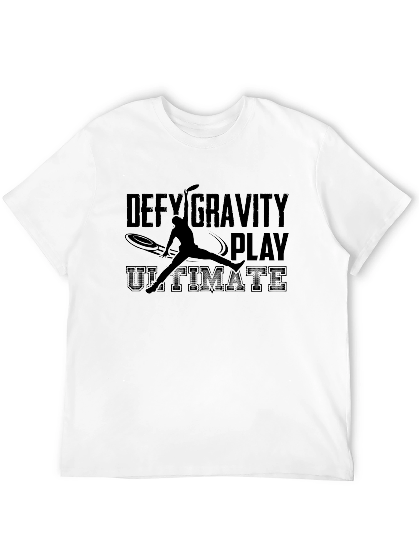 Defy Gravity Ultimate Frisbee Player Tee