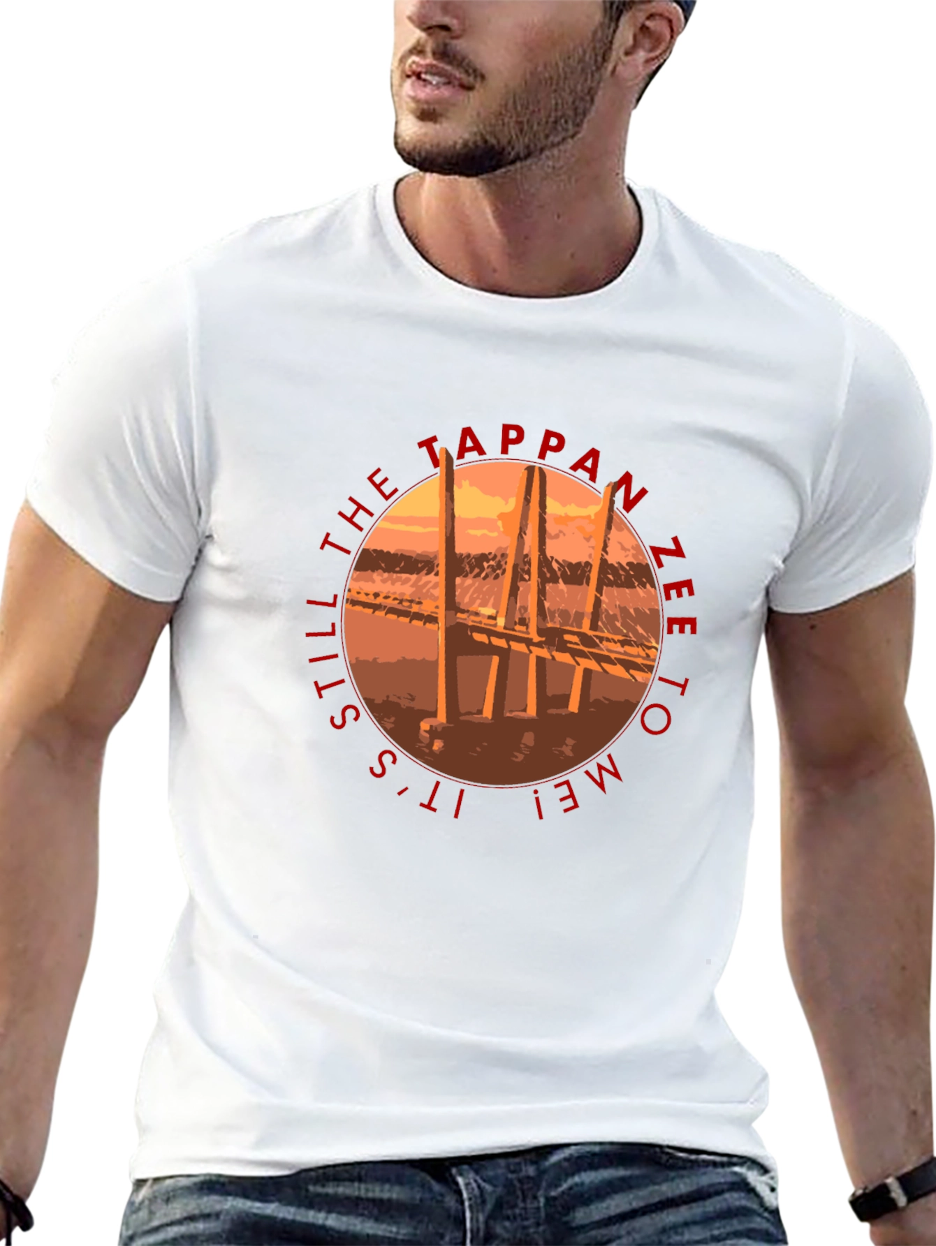 Tappan Zee Bridge Graphic Tee - Classic Style