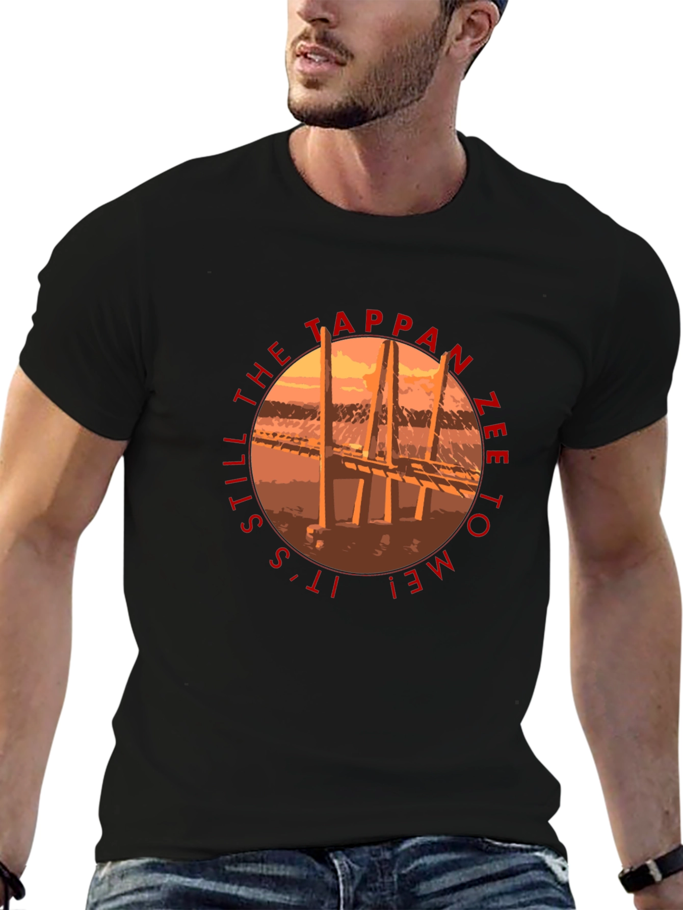 Tappan Zee Bridge Graphic Tee - Classic Style