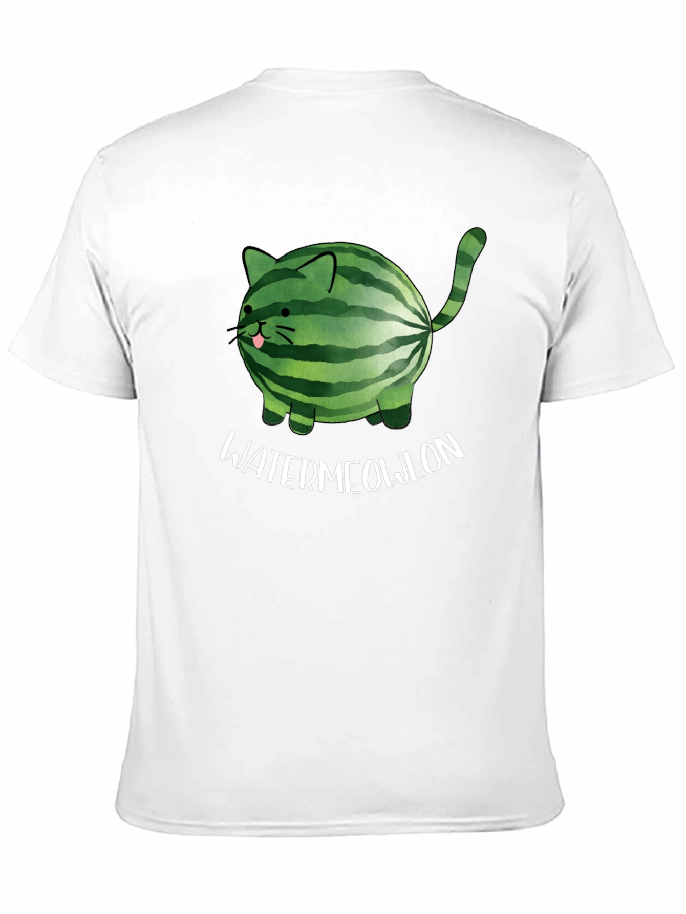 Watermeowlon Cat Graphic T-Shirt