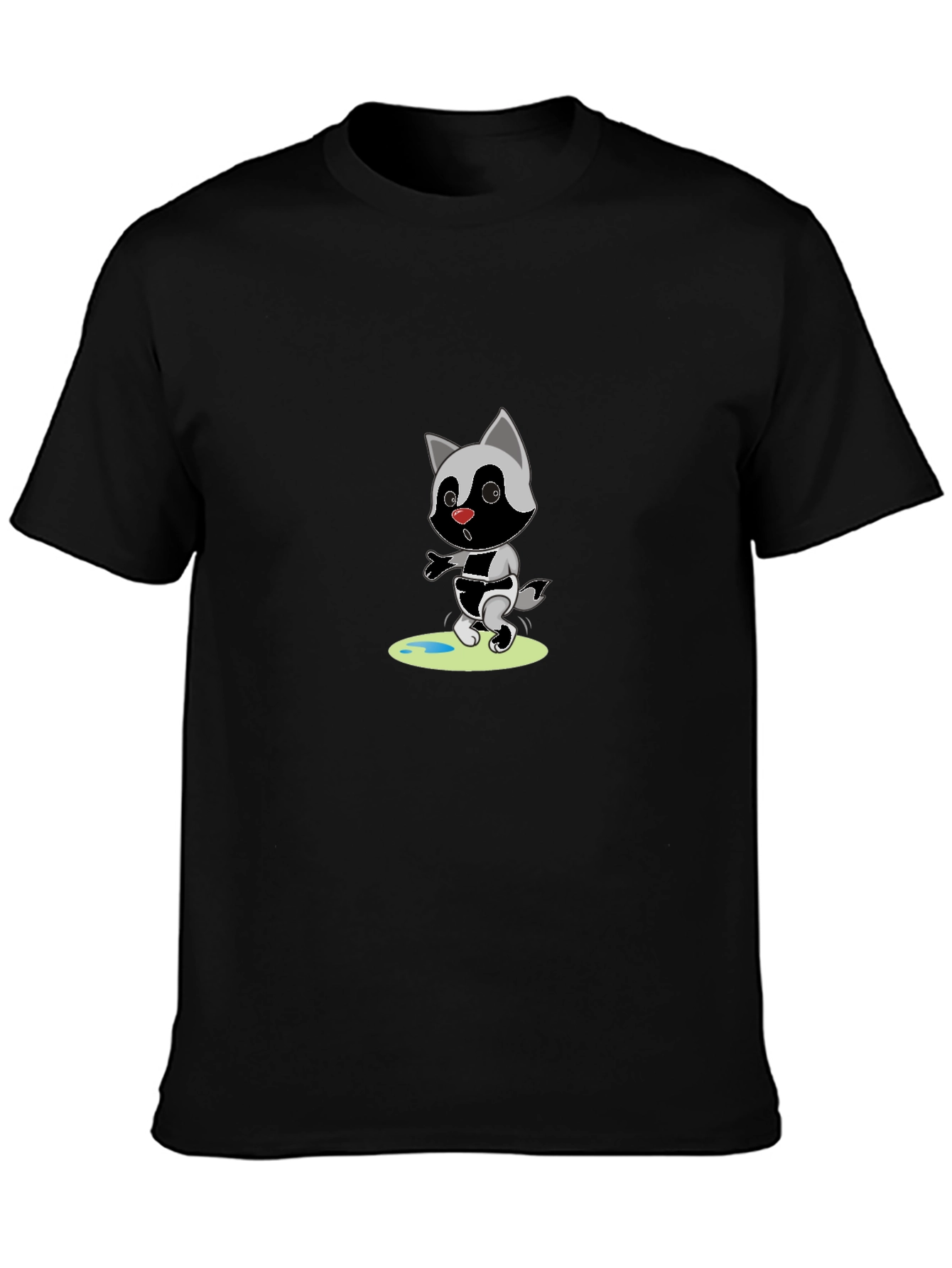 Funny Raccoon T-Shirt Novelty Cartoon Tee
