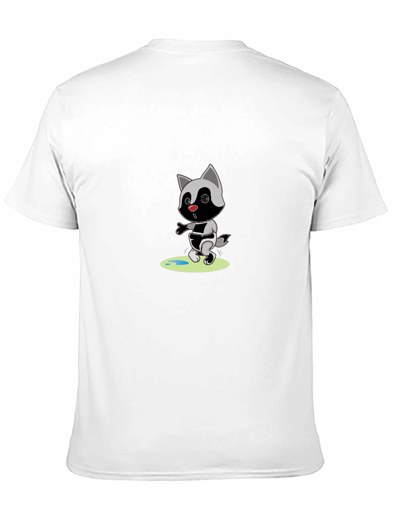 Funny Raccoon T-Shirt Novelty Cartoon Tee
