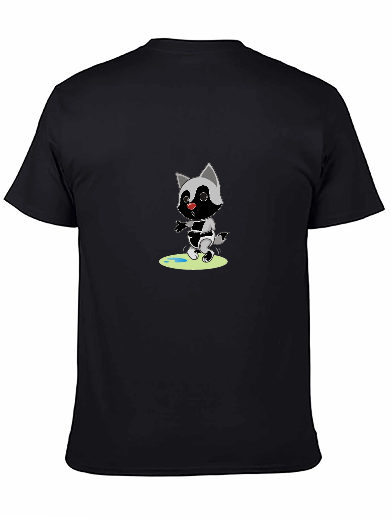 Funny Raccoon T-Shirt Novelty Cartoon Tee