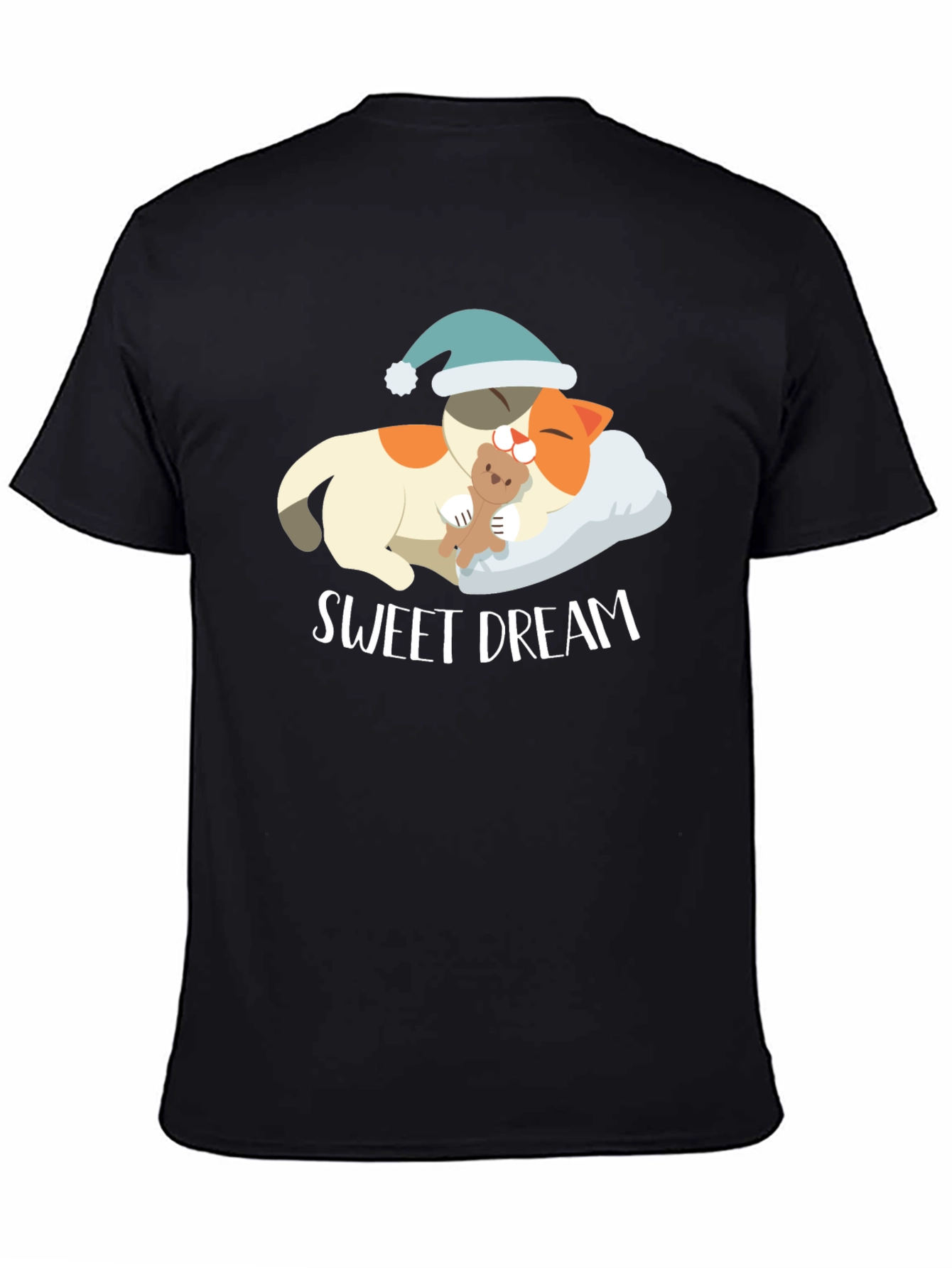 Sweet Dream Cat T-Shirt | Sleepy Animal Tee