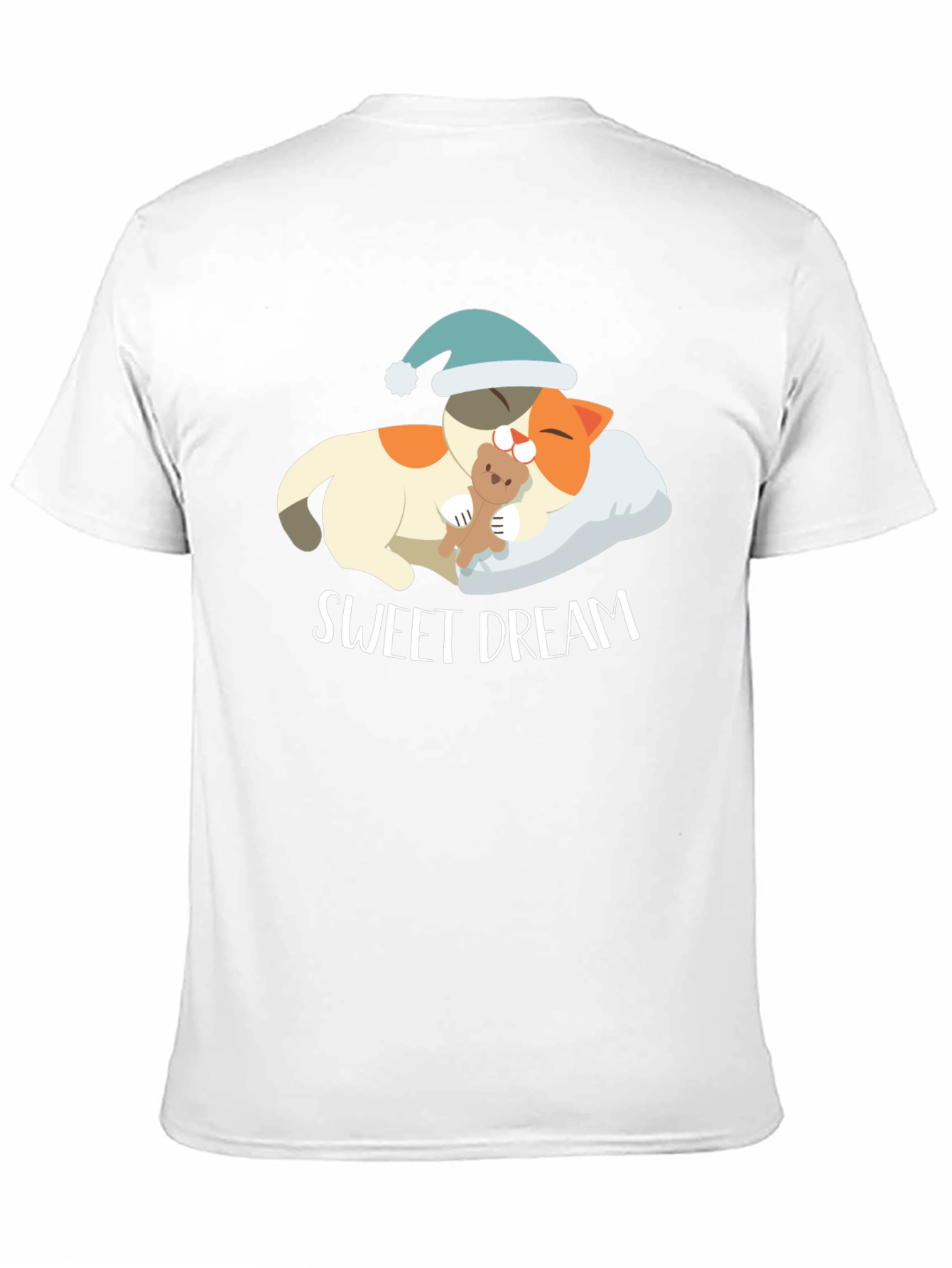Sweet Dream Cat T-Shirt | Sleepy Animal Tee