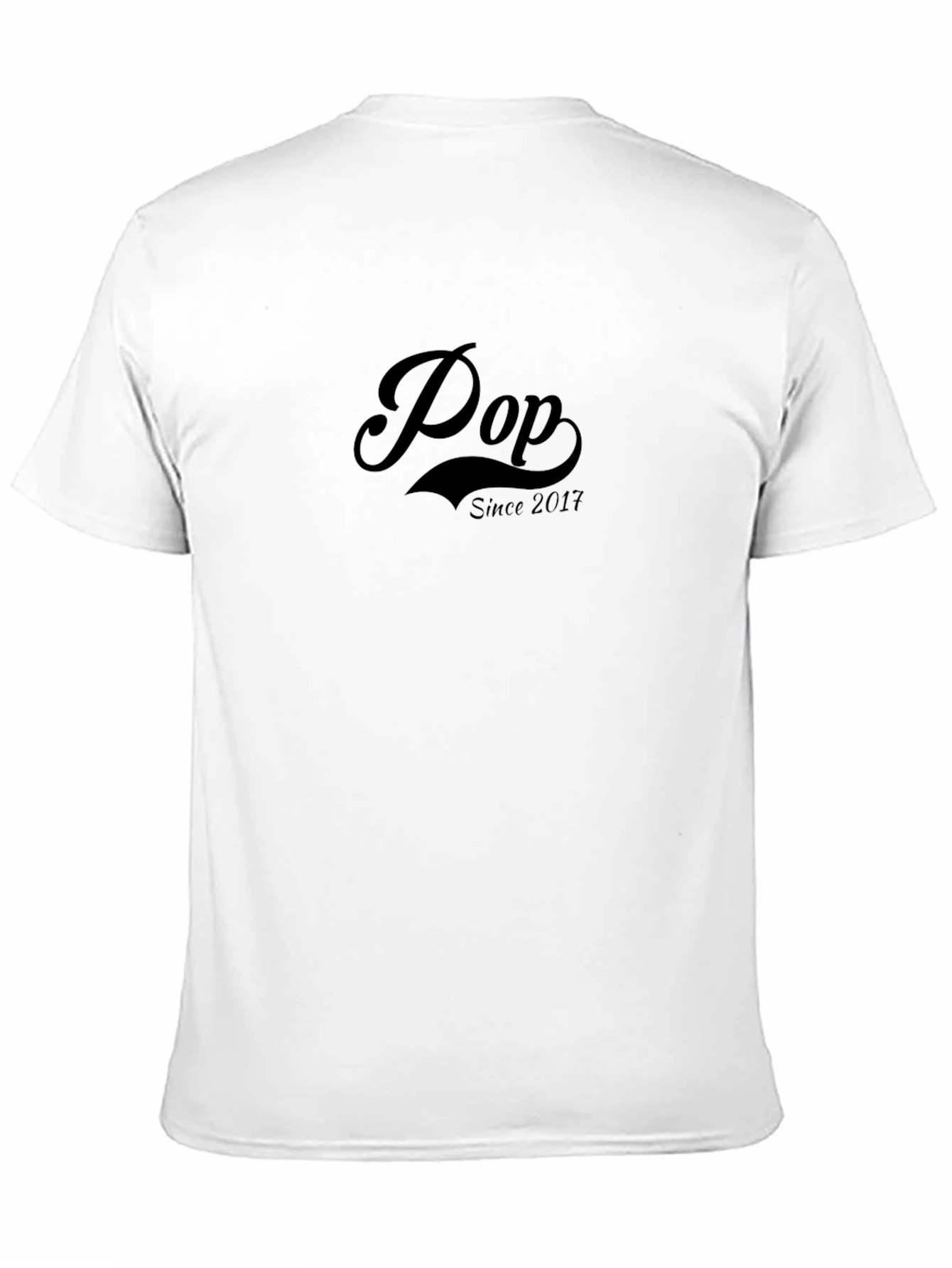 Pop Since 2017 Black Graphic Tee