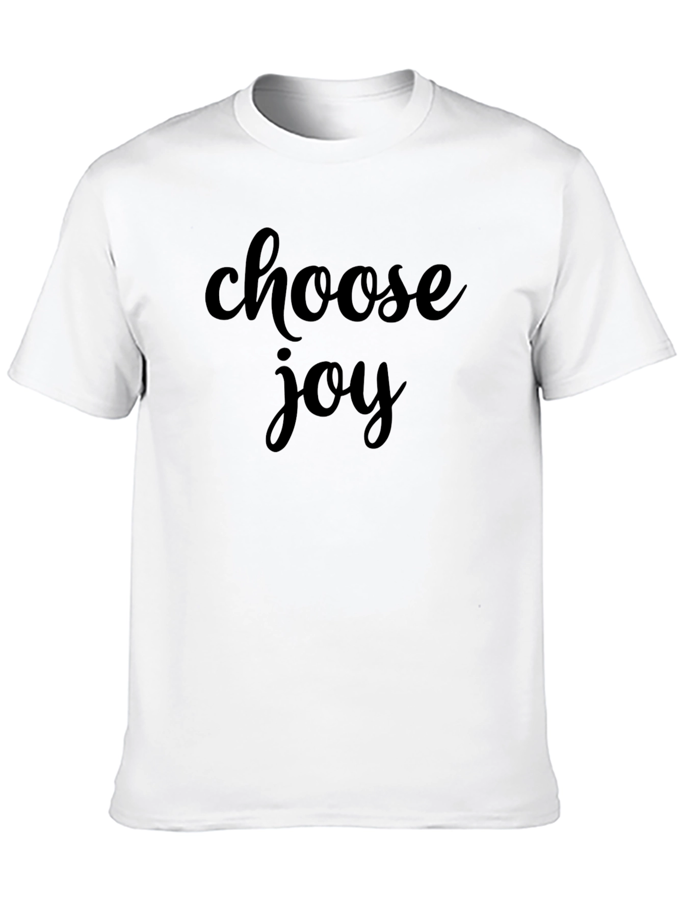 Choose Joy Black T-Shirt - Motivational Tee