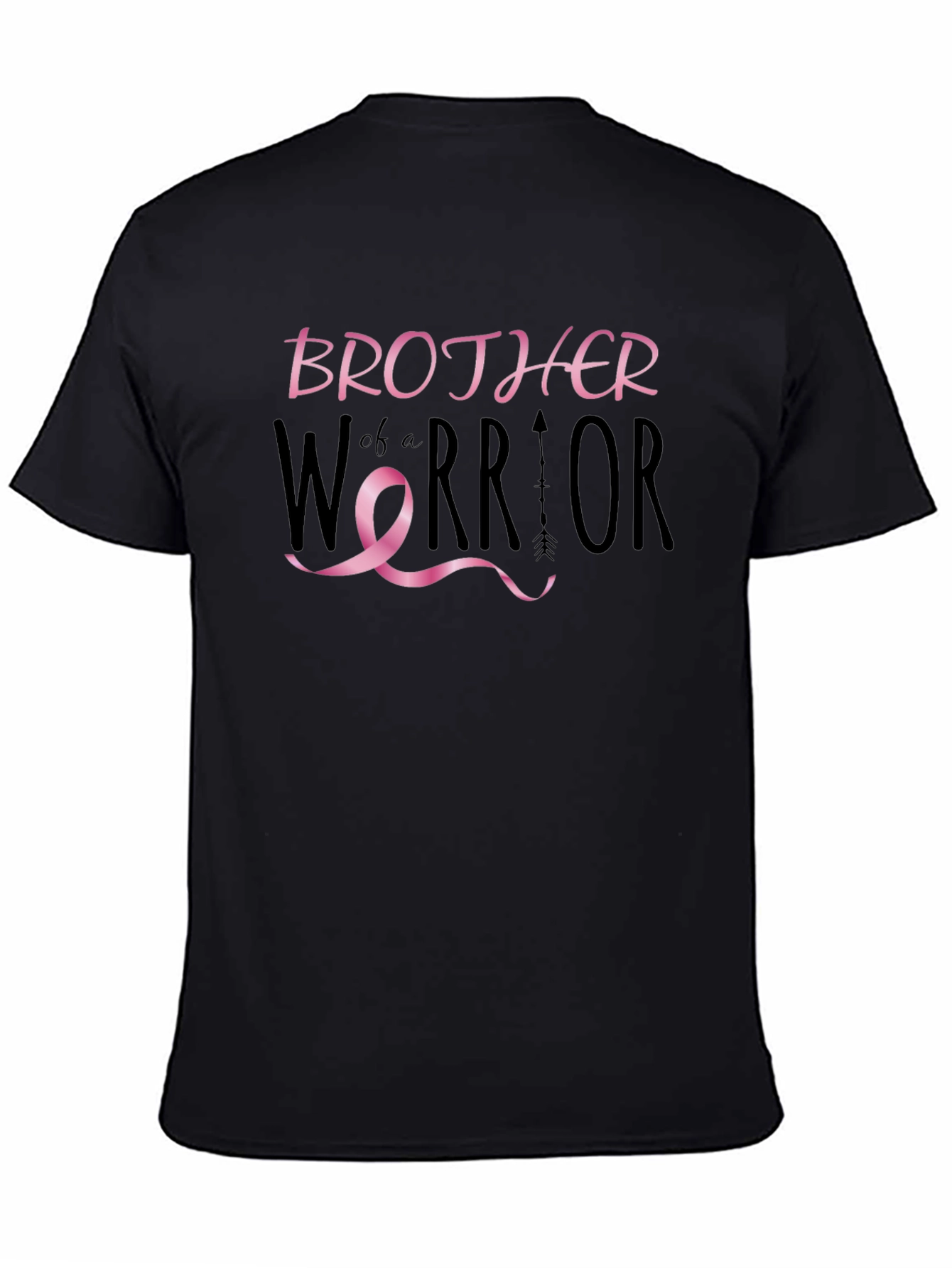 Brother of a Warrior T-Shirt Breast Cancer Awareness