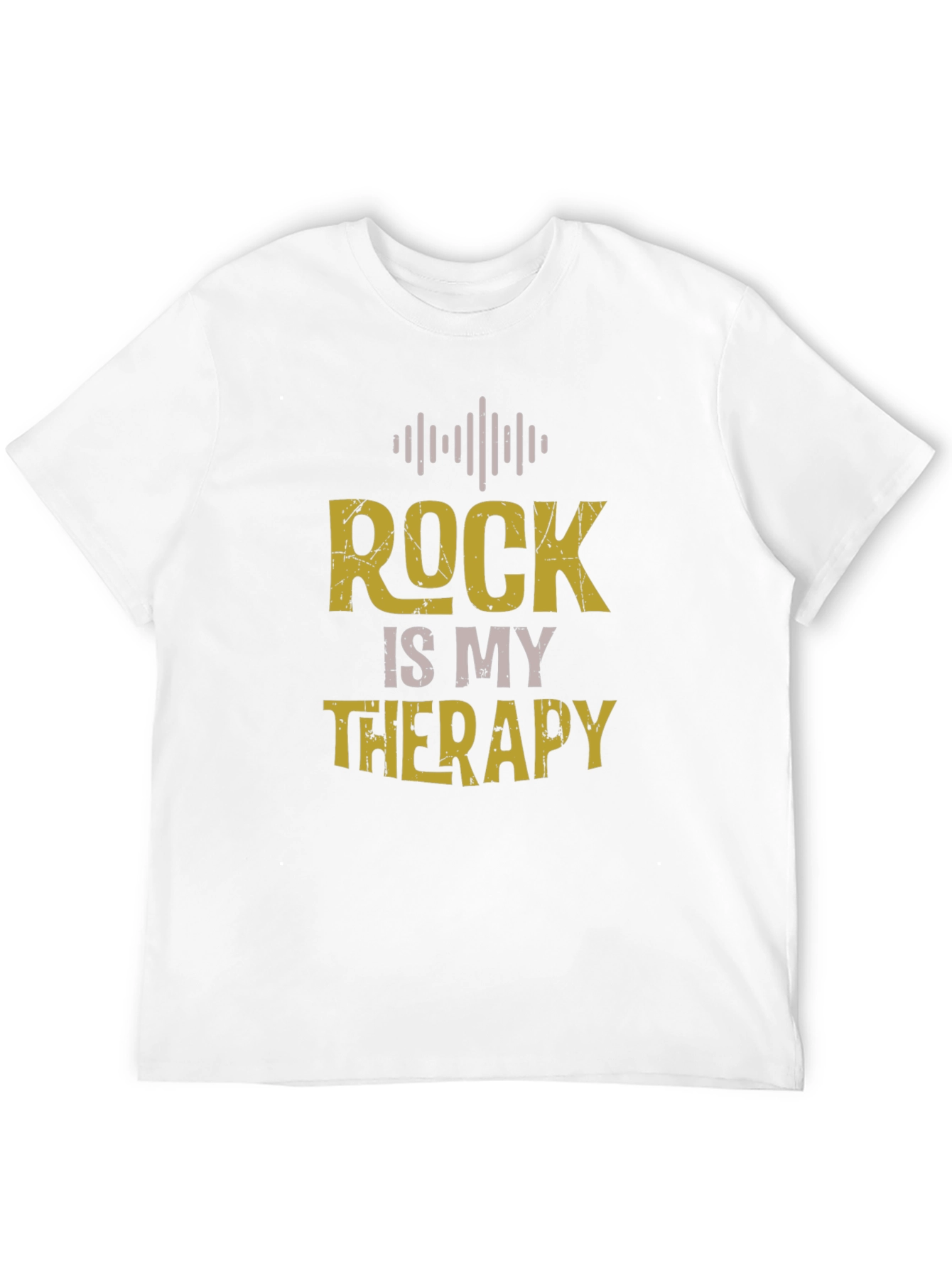 Rock Is My Therapy Graphic T-Shirt