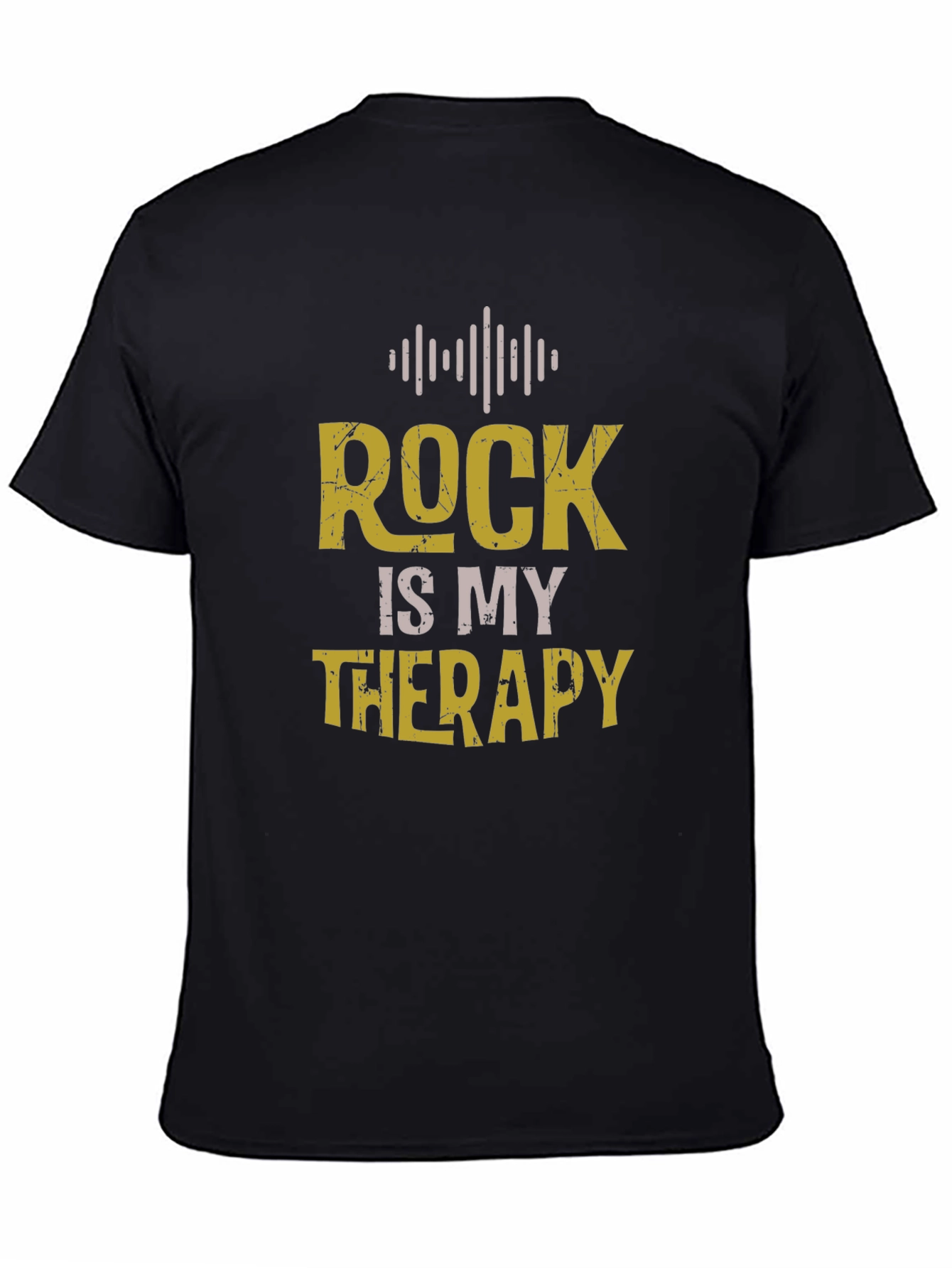 Rock Is My Therapy Graphic T-Shirt