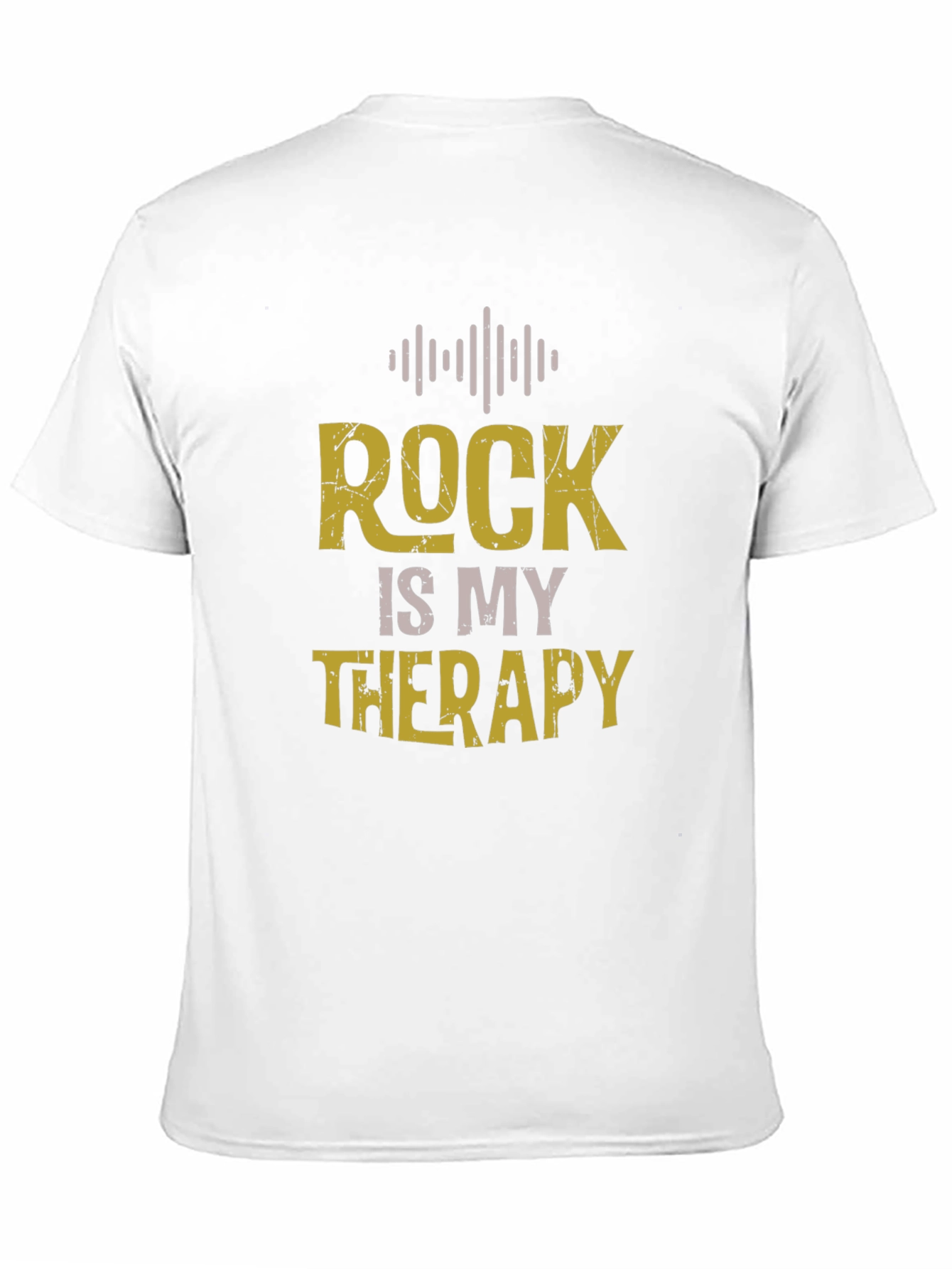 Rock Is My Therapy Graphic T-Shirt
