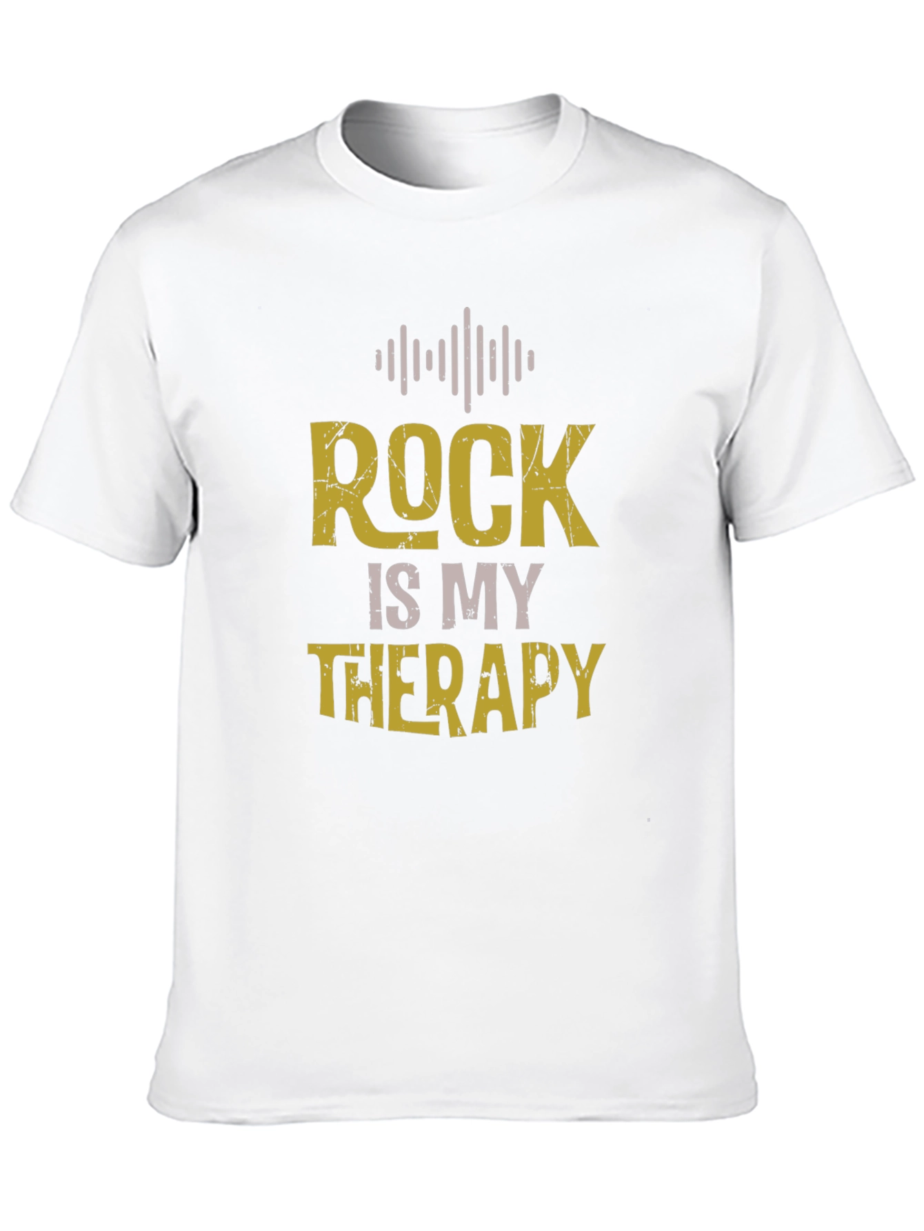 Rock Is My Therapy Graphic T-Shirt