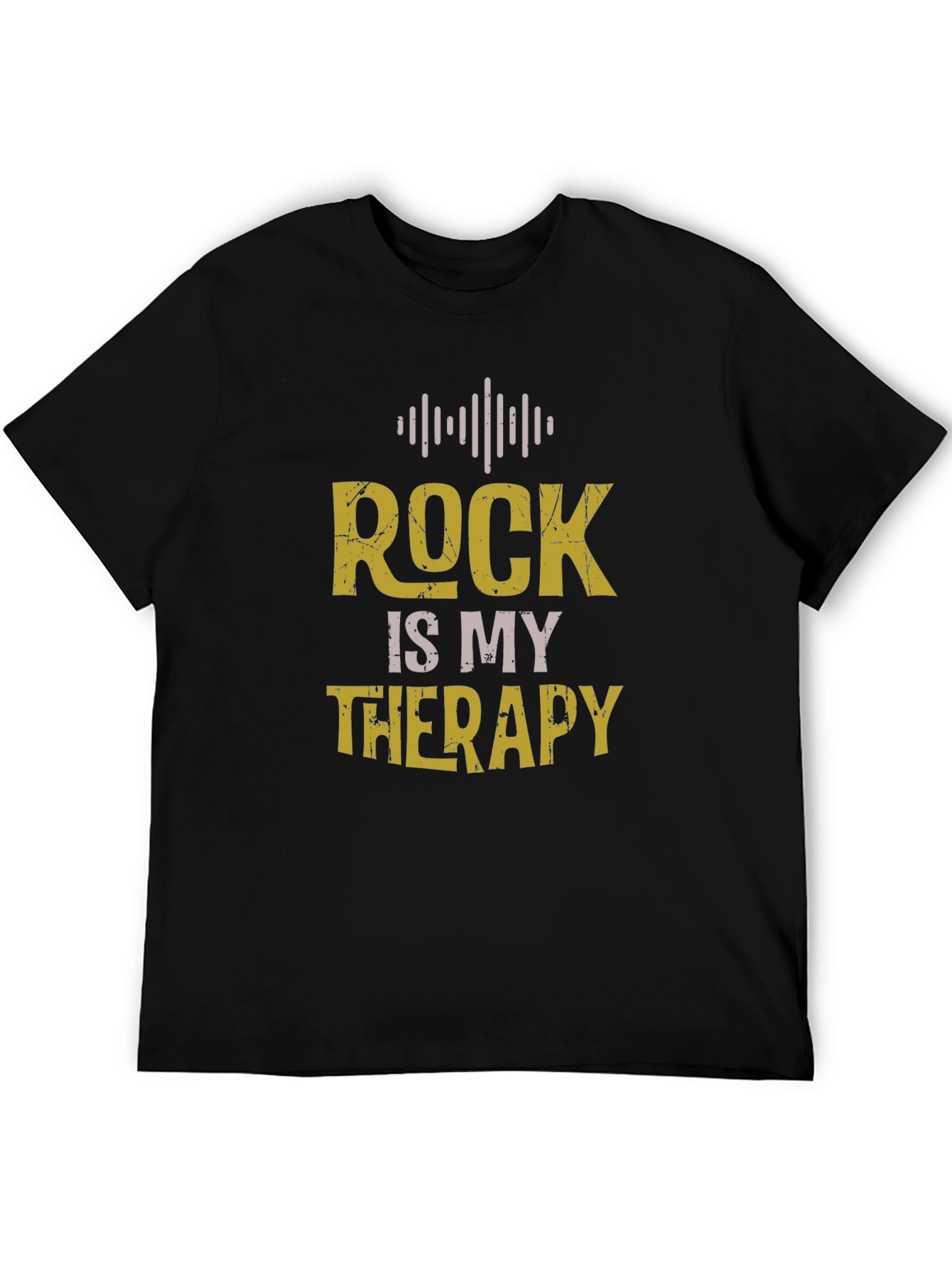Rock Is My Therapy Graphic T-Shirt