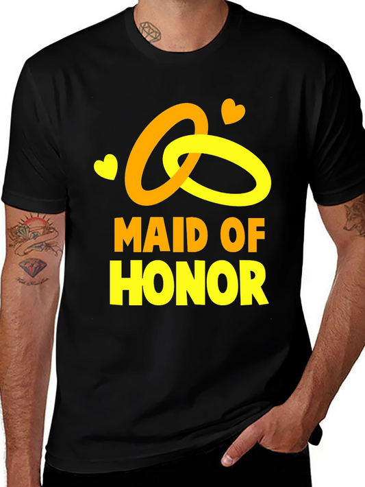 Maid of Honor Wedding T-Shirt