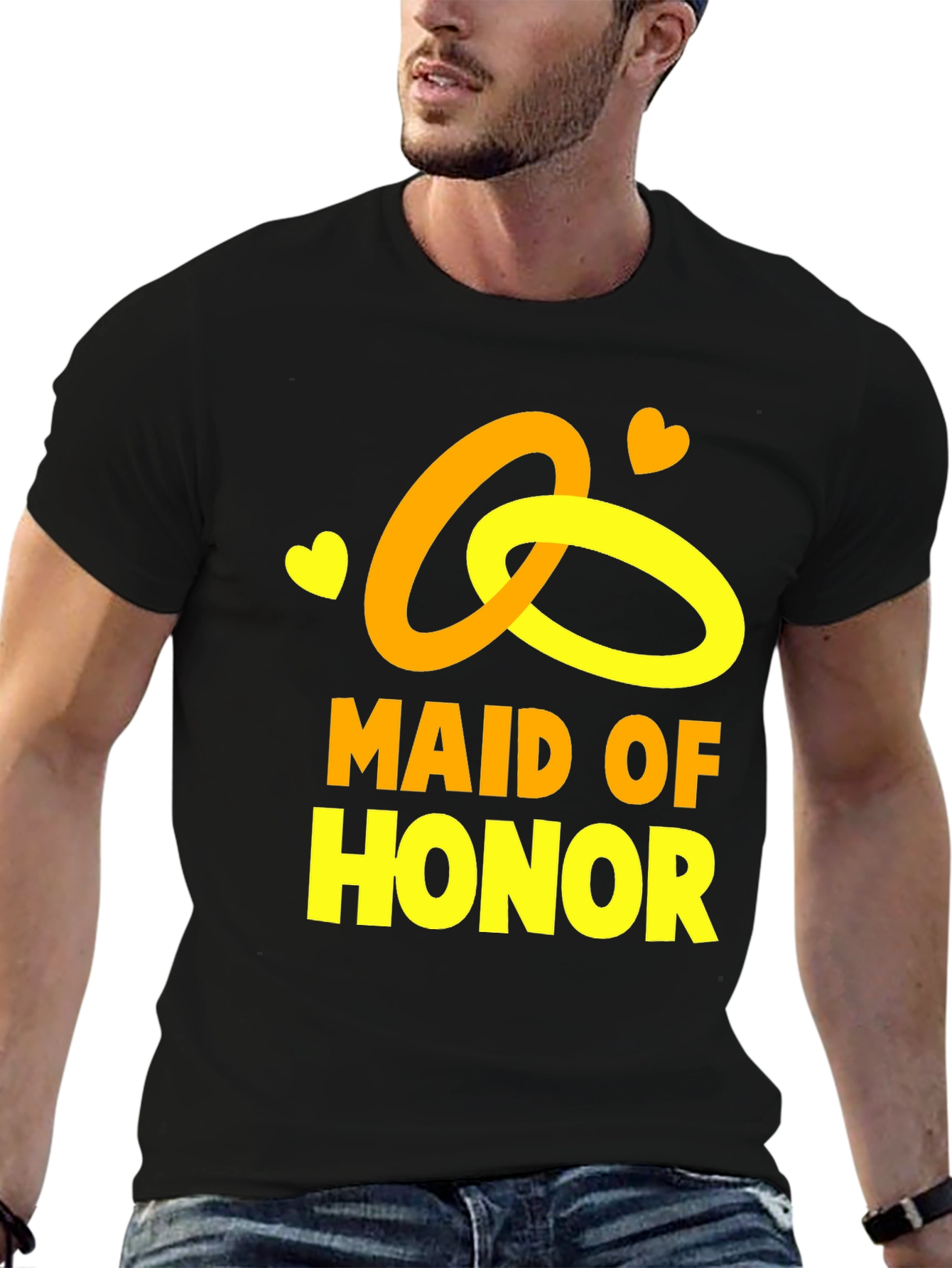 Maid of Honor Wedding T-Shirt