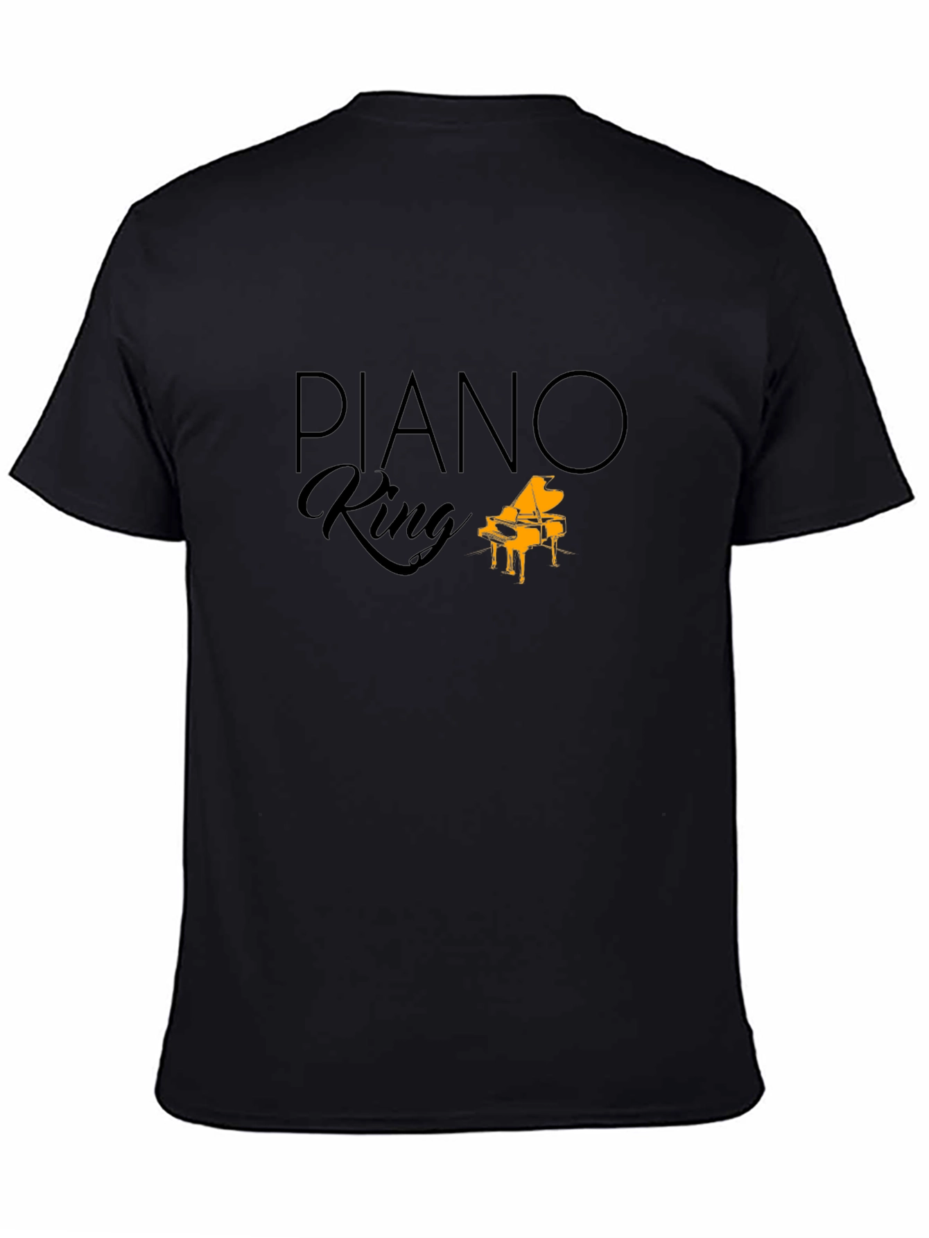Piano King Graphic Tee - Music Lovers T-Shirt