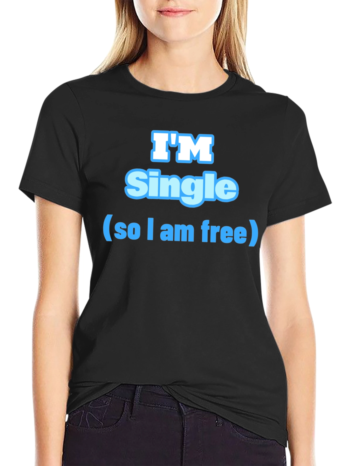 Im Single T-Shirt - Fun & Playful Design