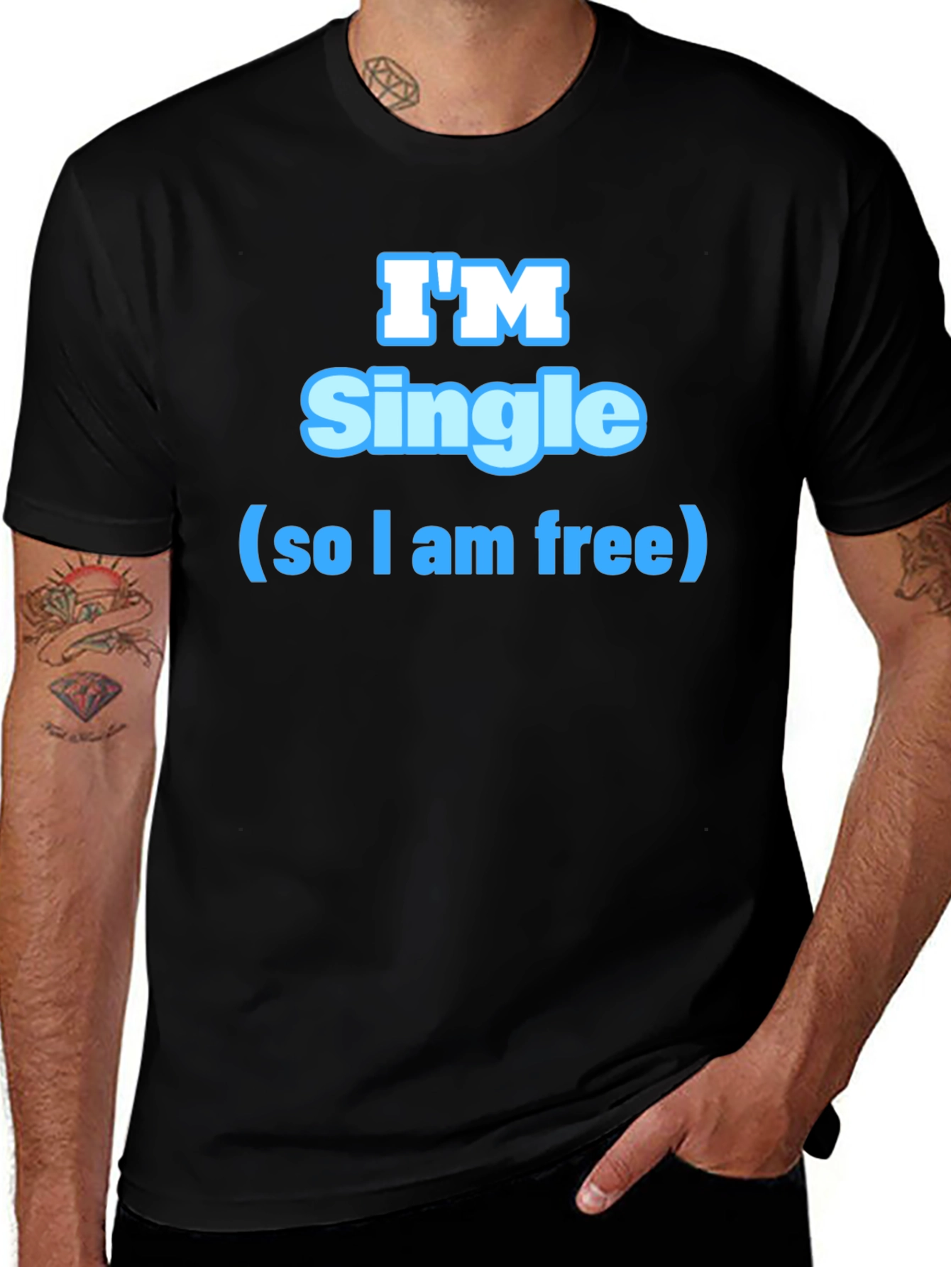 Im Single T-Shirt - Fun & Playful Design