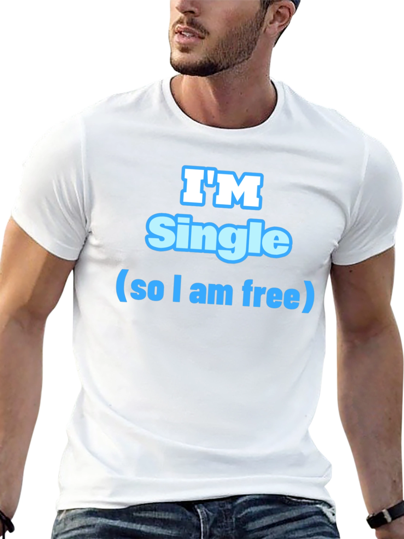 Im Single T-Shirt - Fun & Playful Design