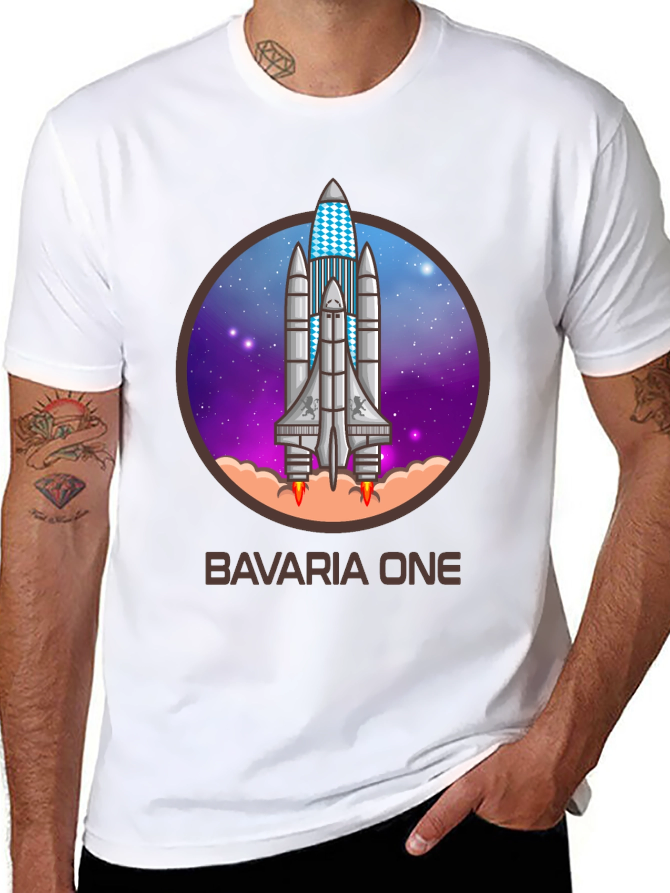 Bavaria One Rocket Graphic T-Shirt