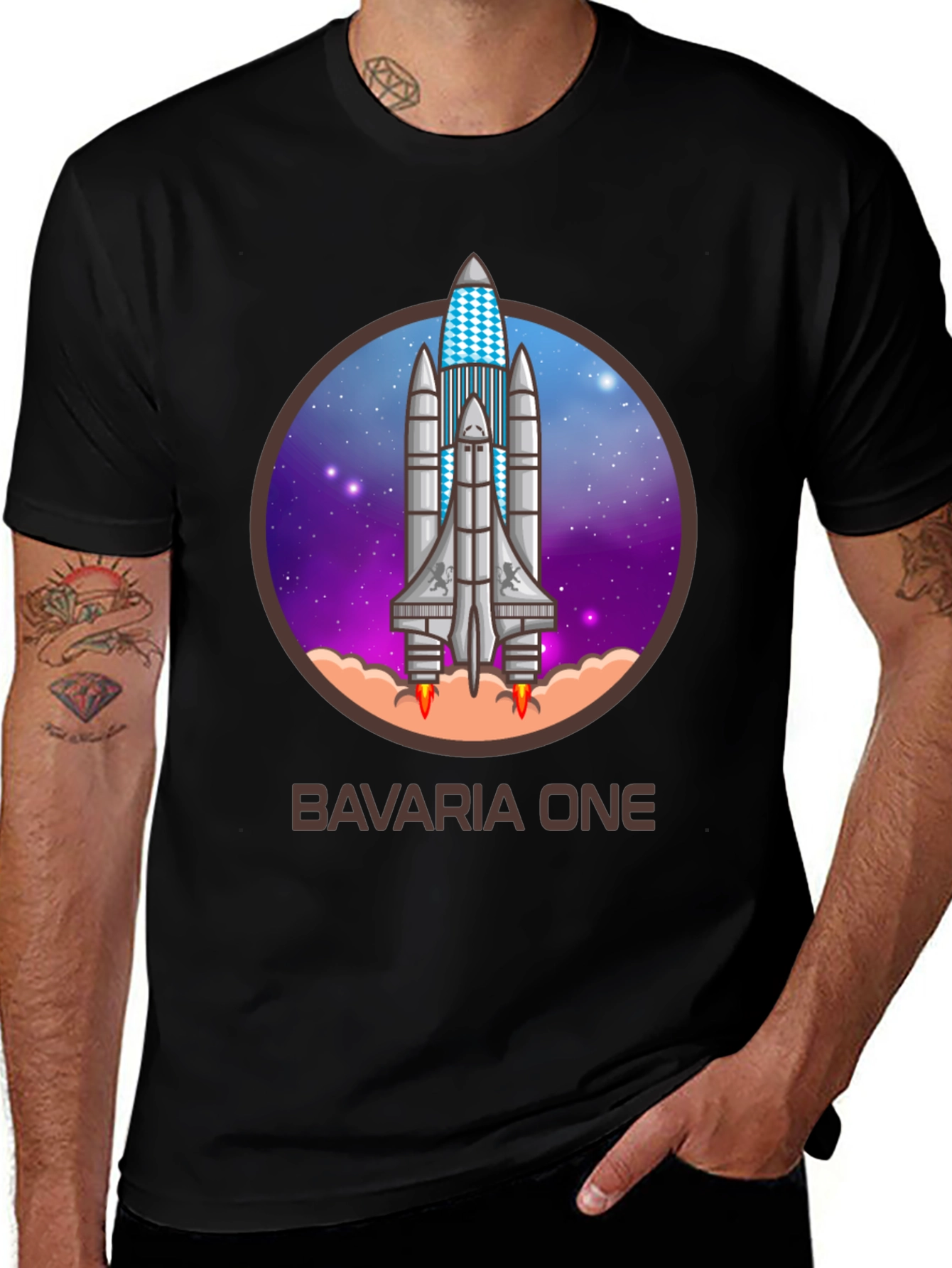 Bavaria One Rocket Graphic T-Shirt