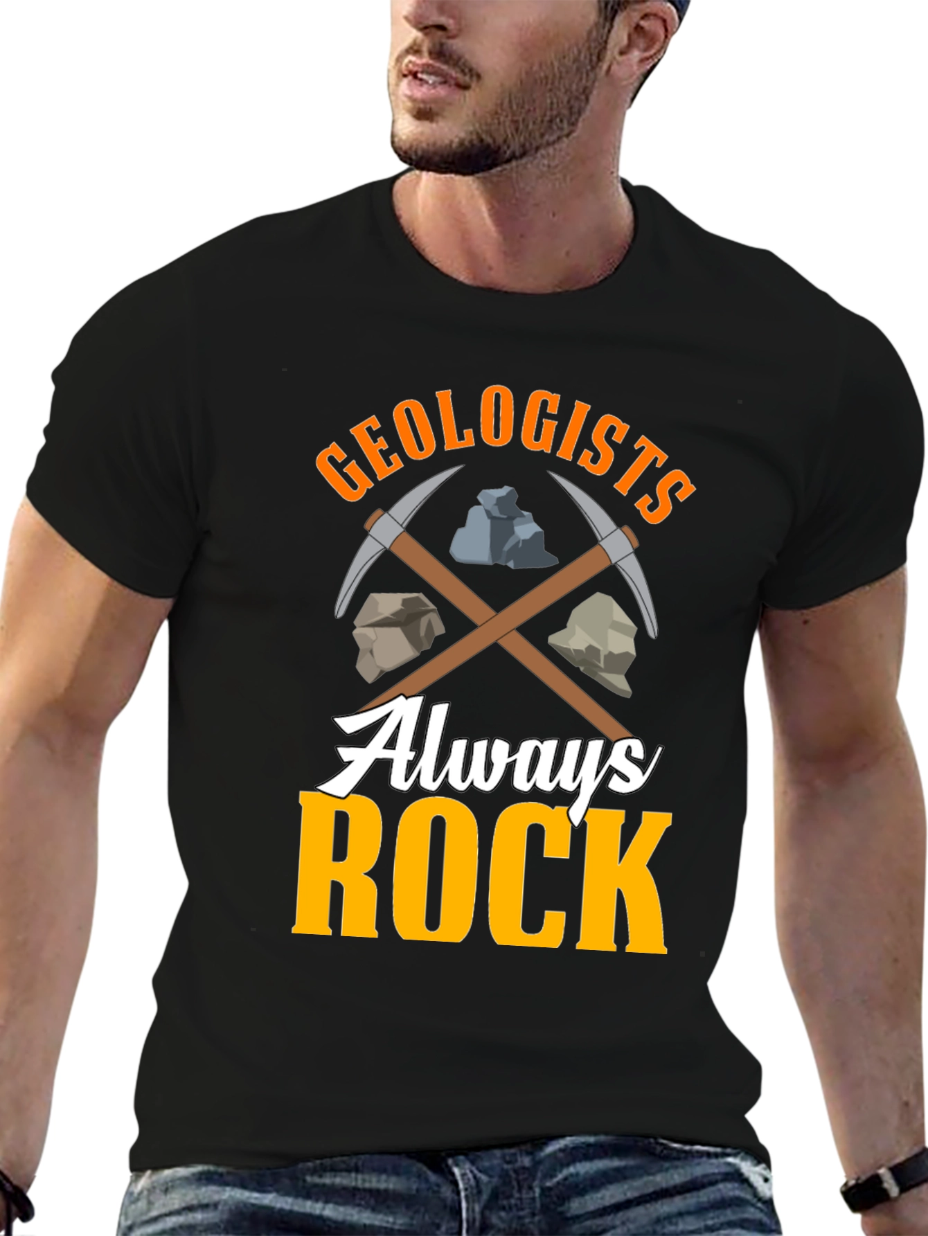 Geologists Always Rock T-Shirt - Funny Geology Tee