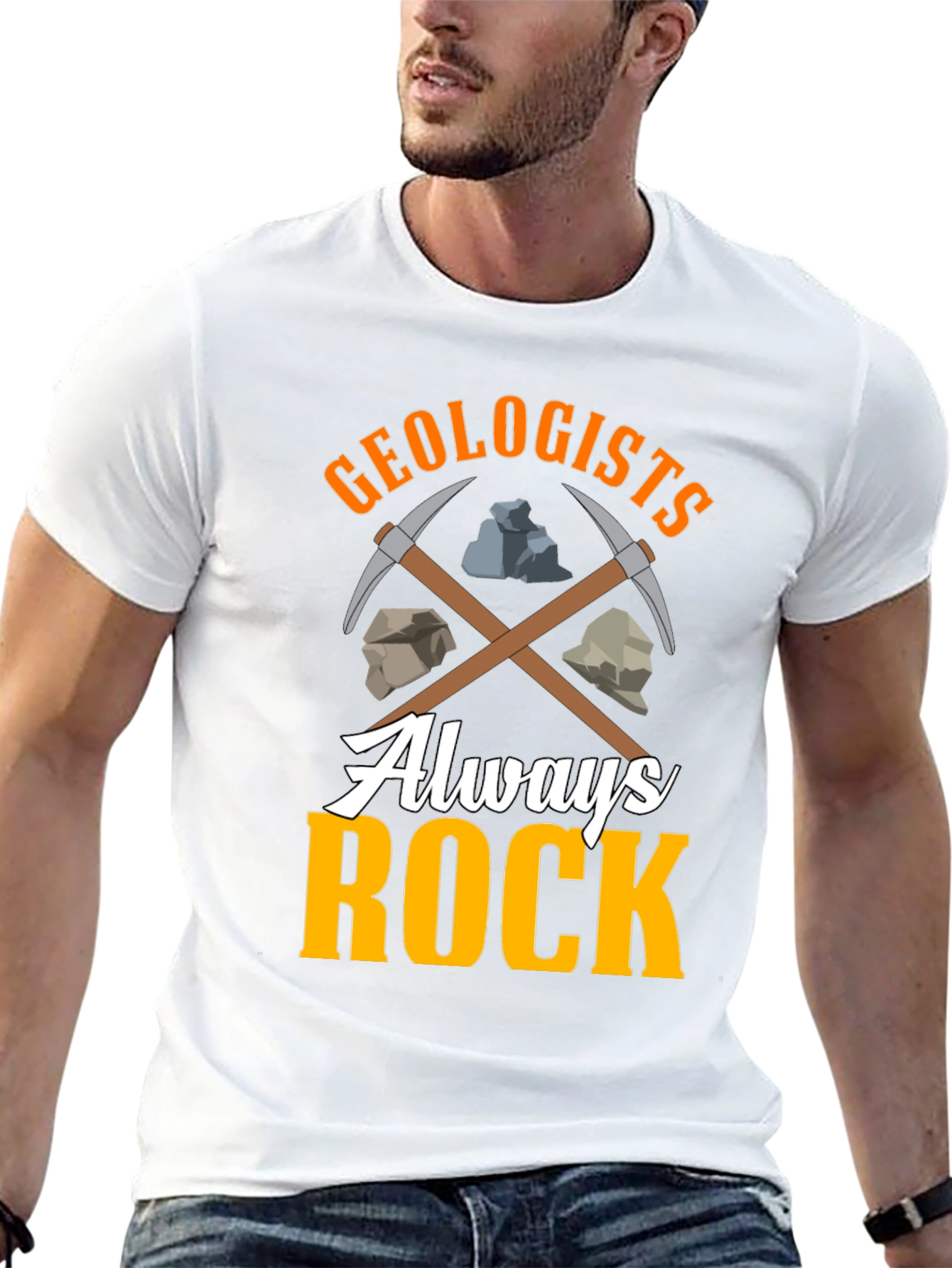 Geologists Always Rock T-Shirt - Funny Geology Tee