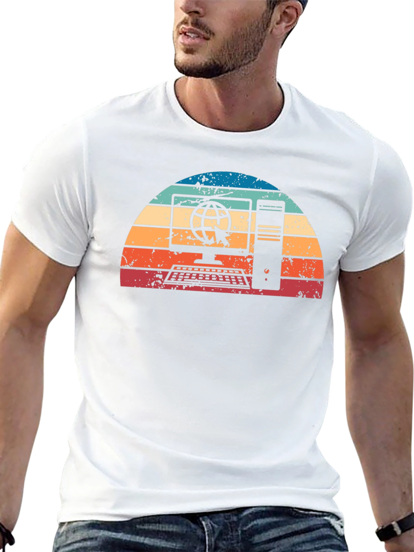 Retro Computer Graphic Tee