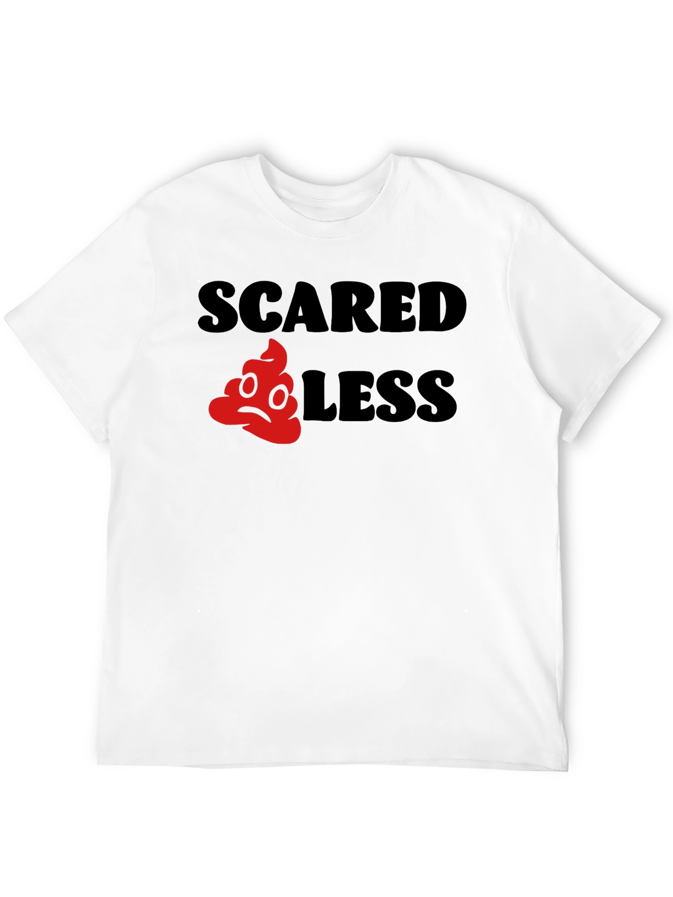 Scared Less Funny Graphic T-Shirt
