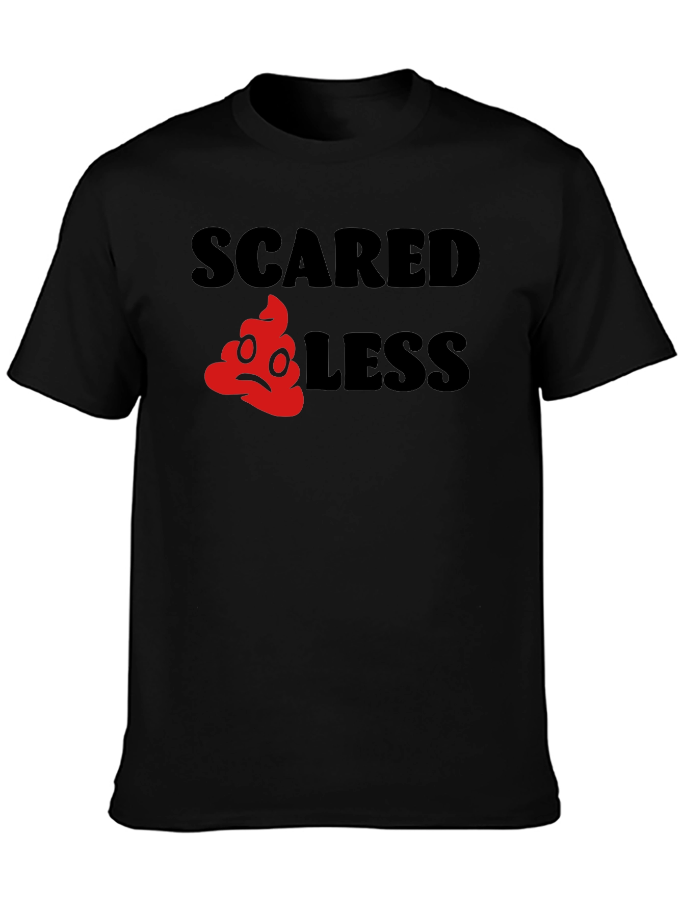 Scared Less Funny Graphic T-Shirt