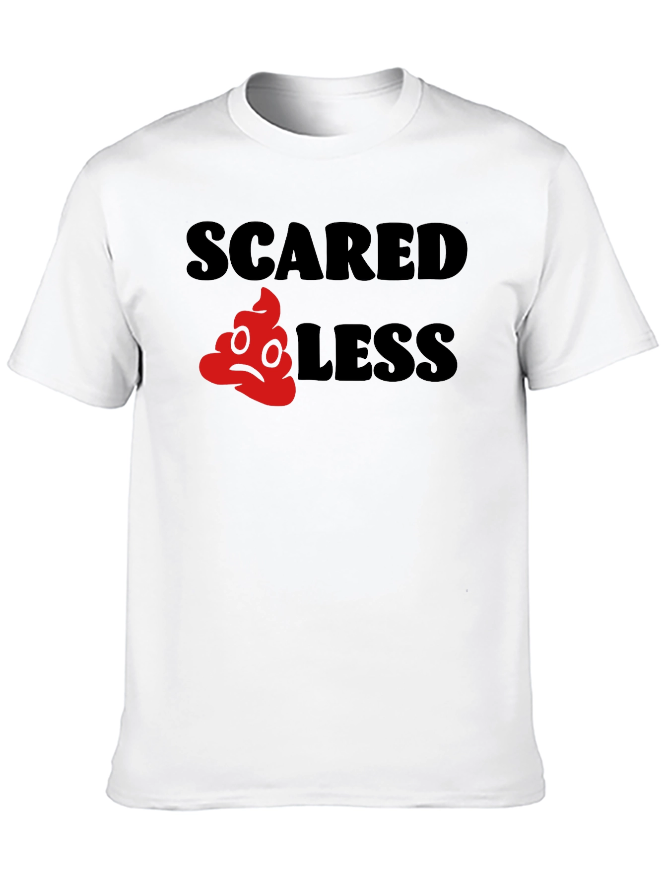 Scared Less Funny Graphic T-Shirt