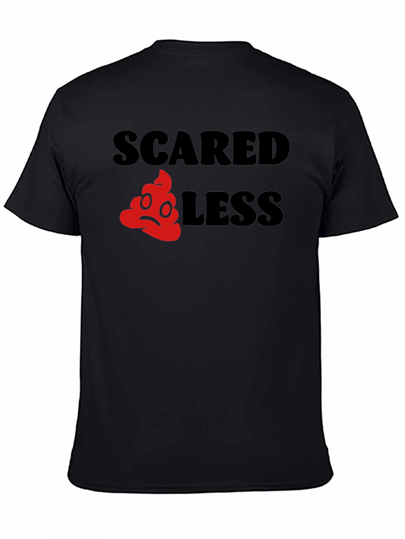 Scared Less Funny Graphic T-Shirt