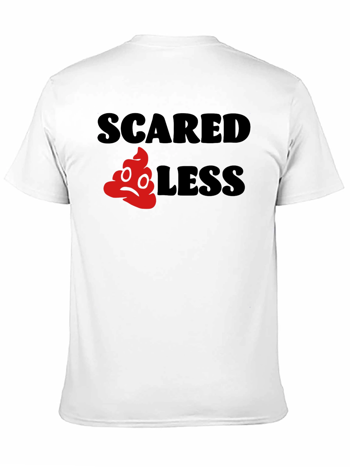 Scared Less Funny Graphic T-Shirt