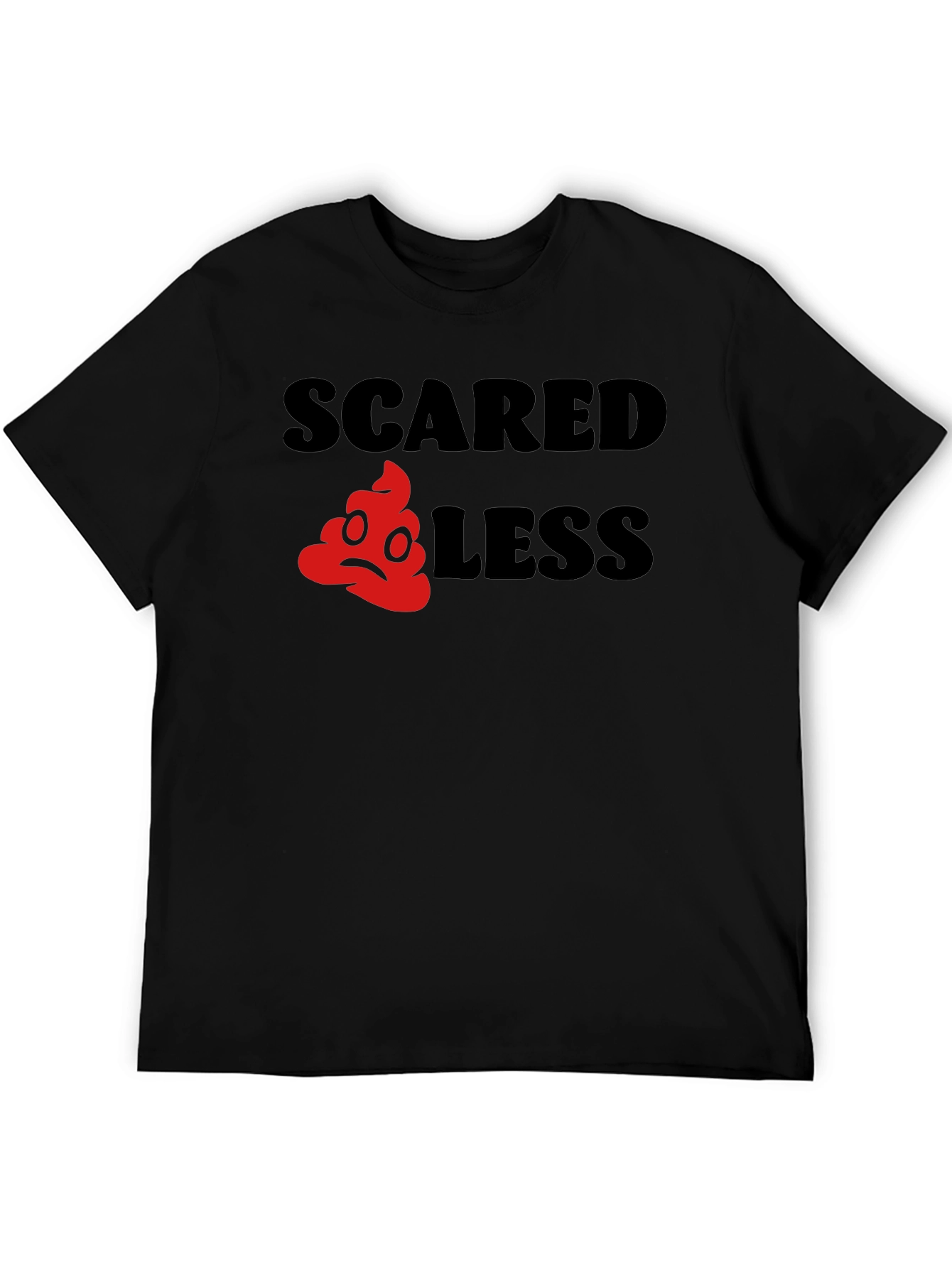 Scared Less Funny Graphic T-Shirt