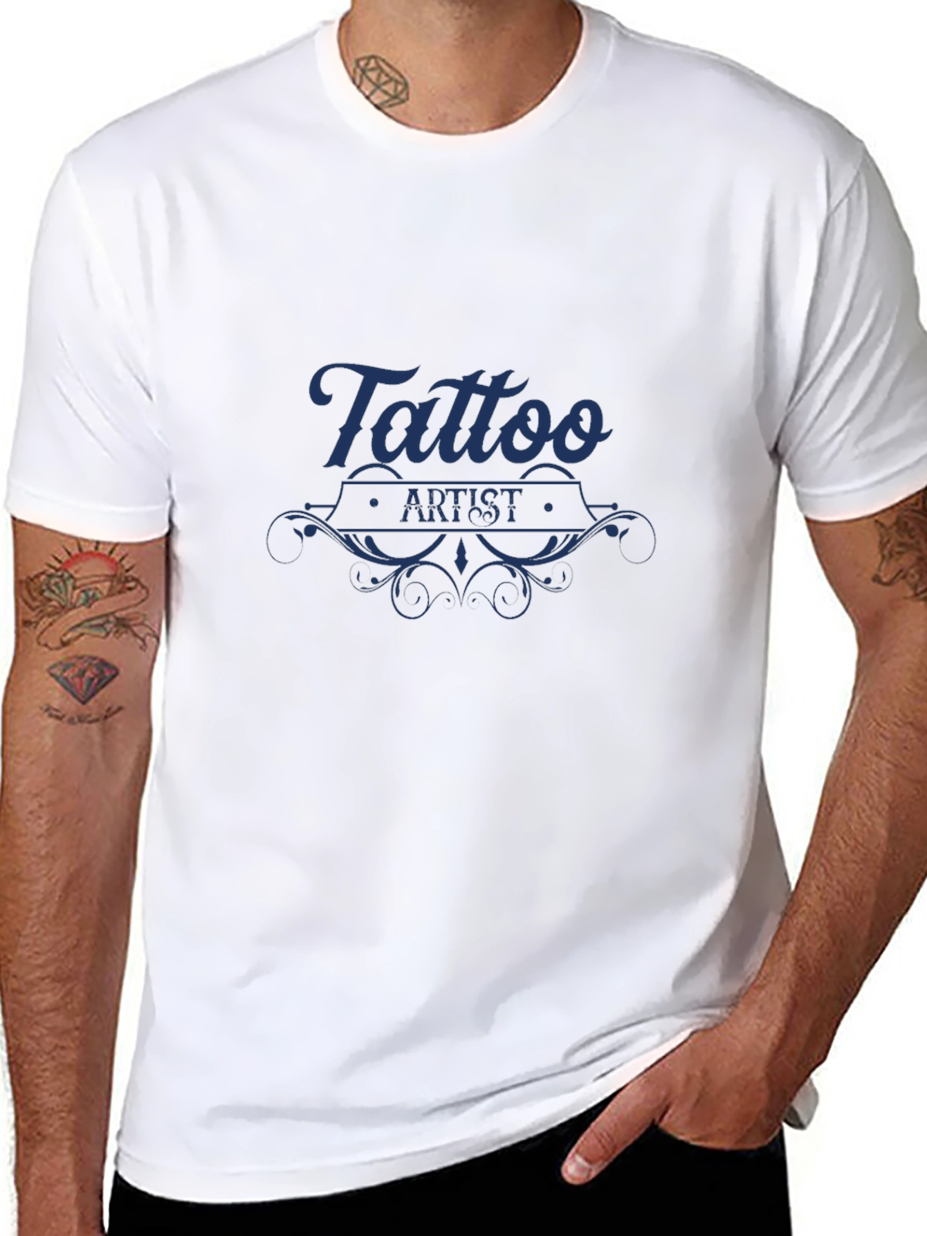 Tattoo Artist Graphic Tee - Cool & Casual