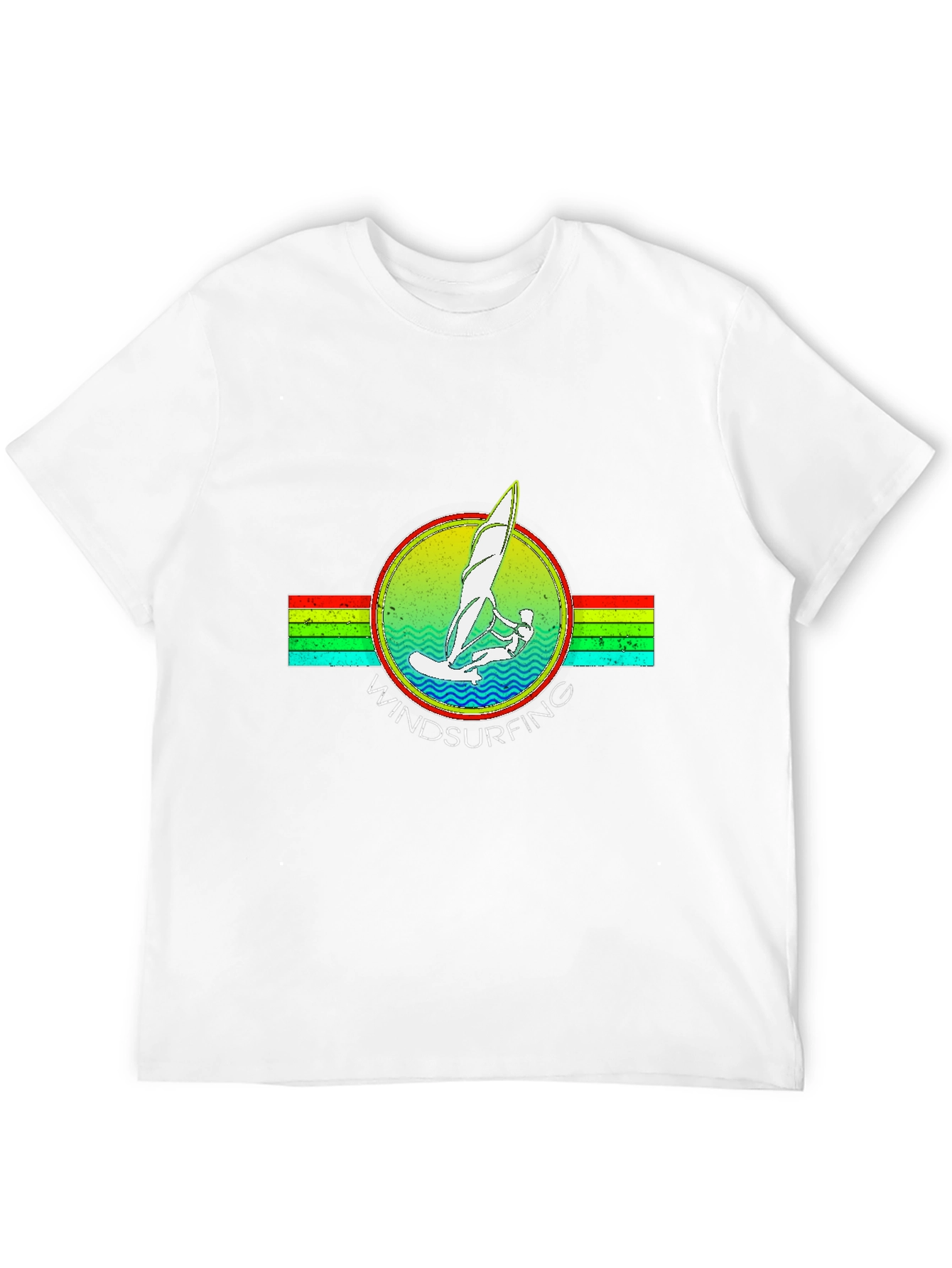 Windsurfing Graphic Tee - Retro Vibe