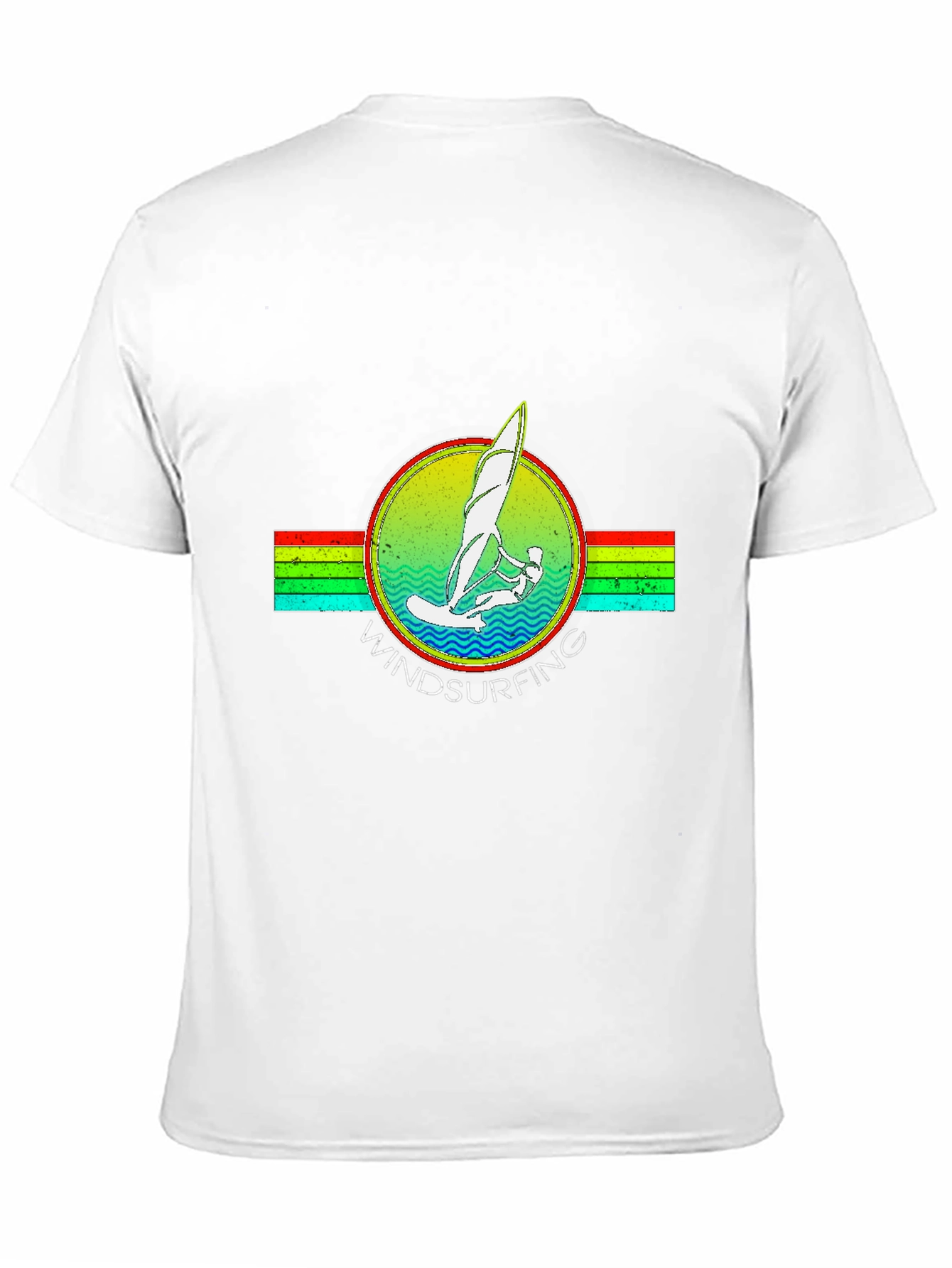 Windsurfing Graphic Tee - Retro Vibe