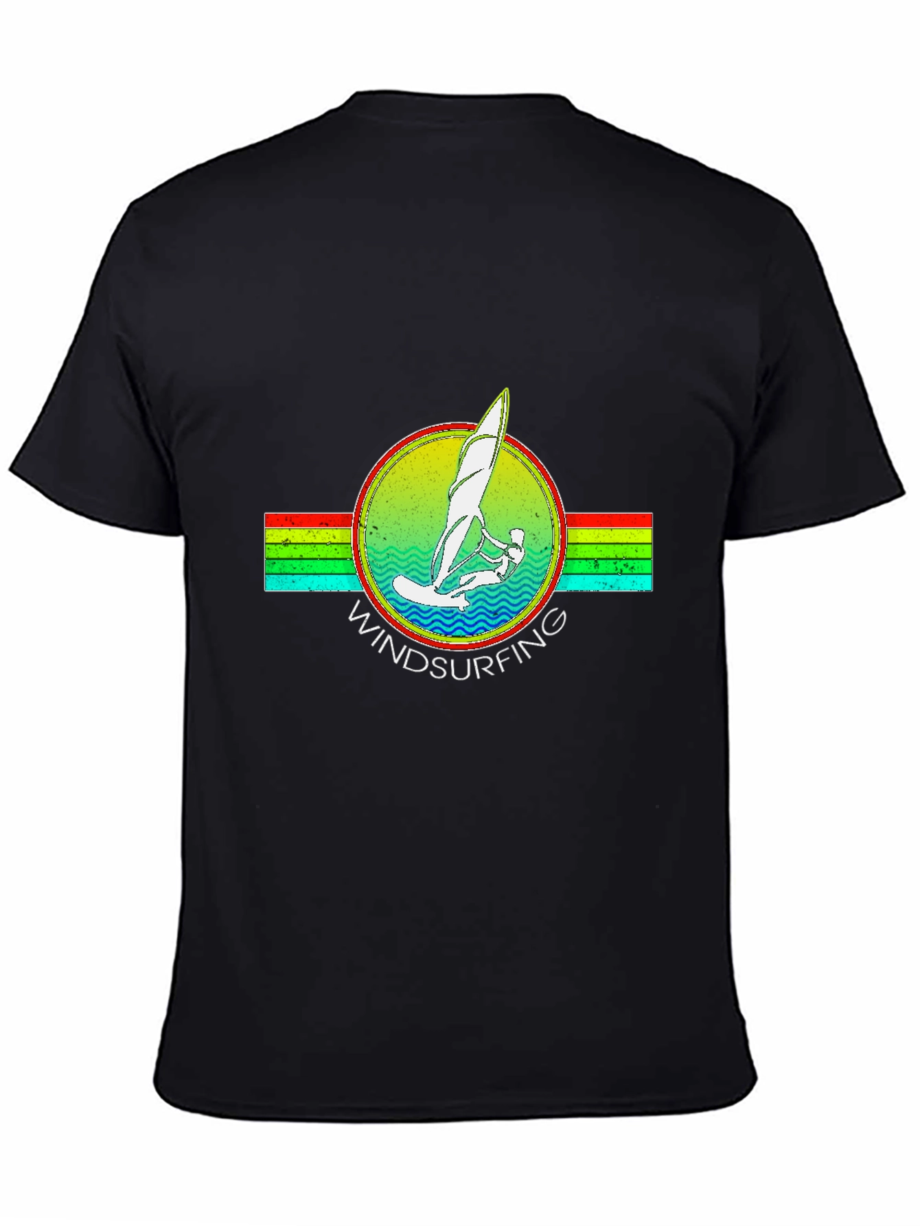 Windsurfing Graphic Tee - Retro Vibe