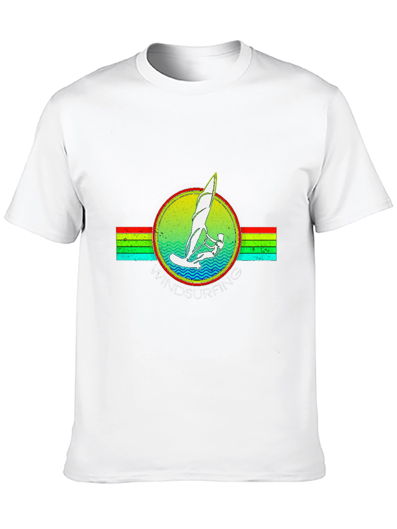 Windsurfing Graphic Tee - Retro Vibe