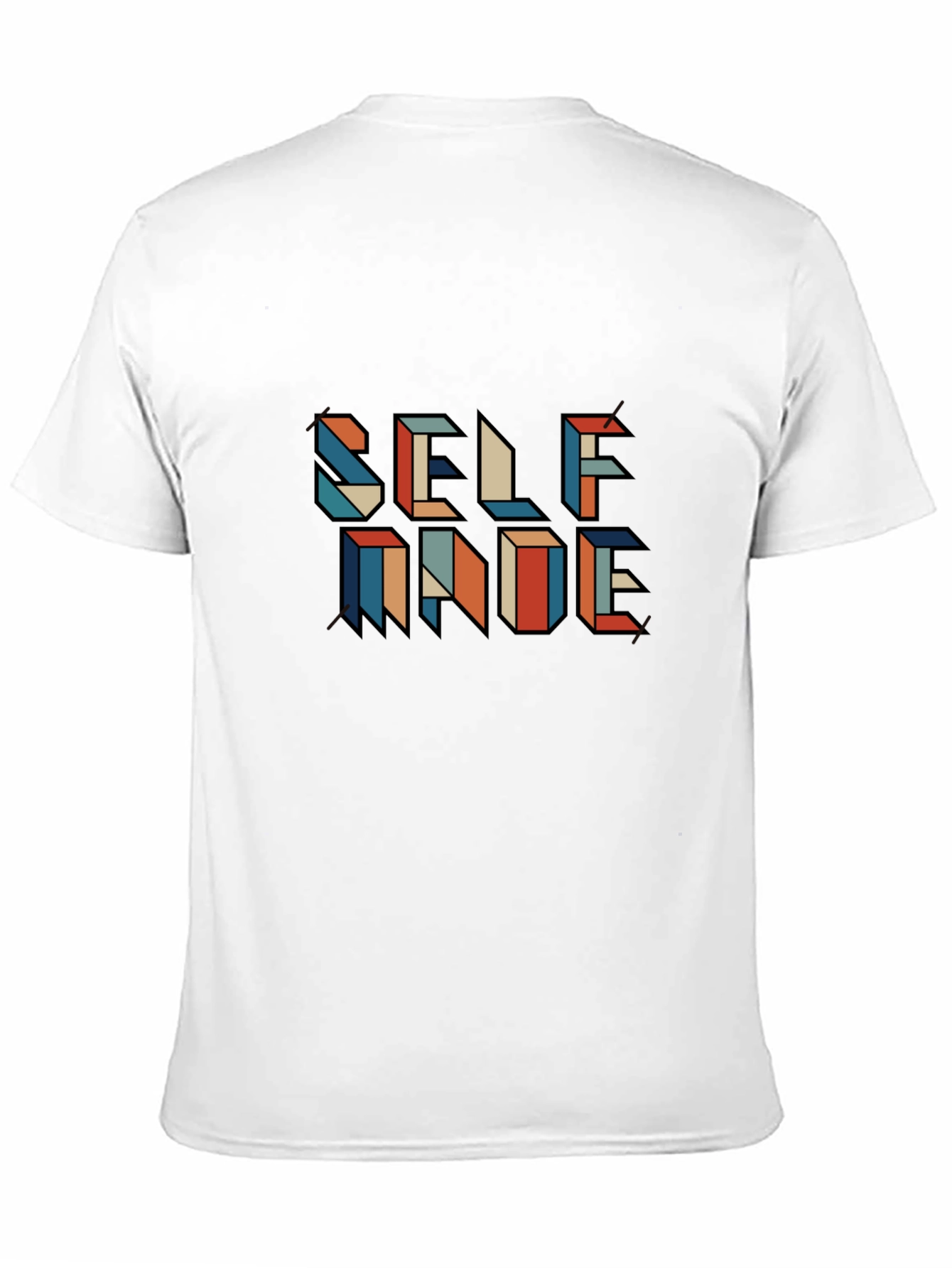 Self Made Graphic Tee - Black Casual Shirt