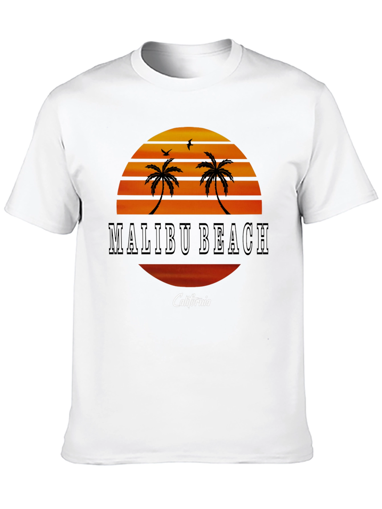 Malibu Beach California Graphic Tee