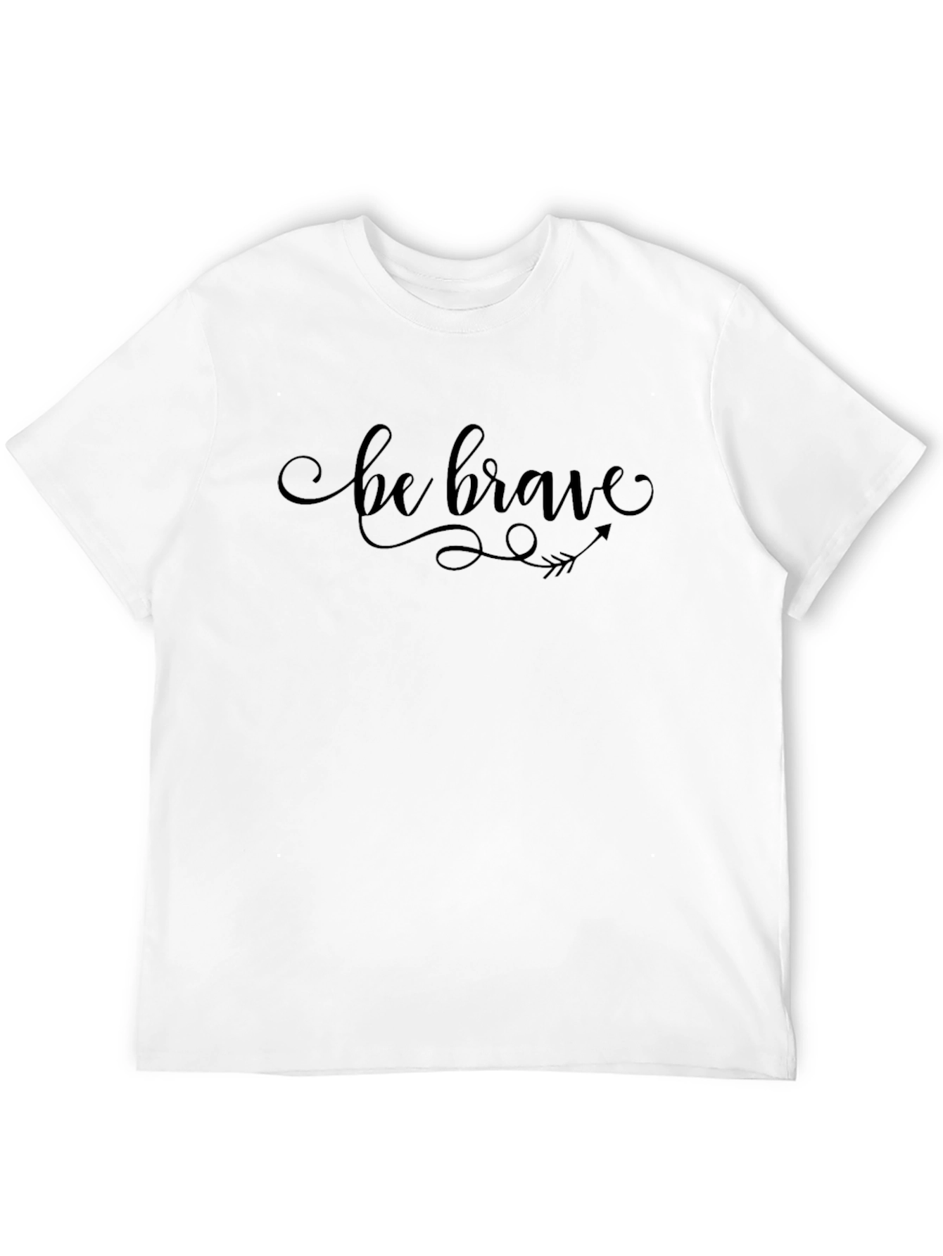 Be Brave Graphic Tee - Soft Cotton Comfort