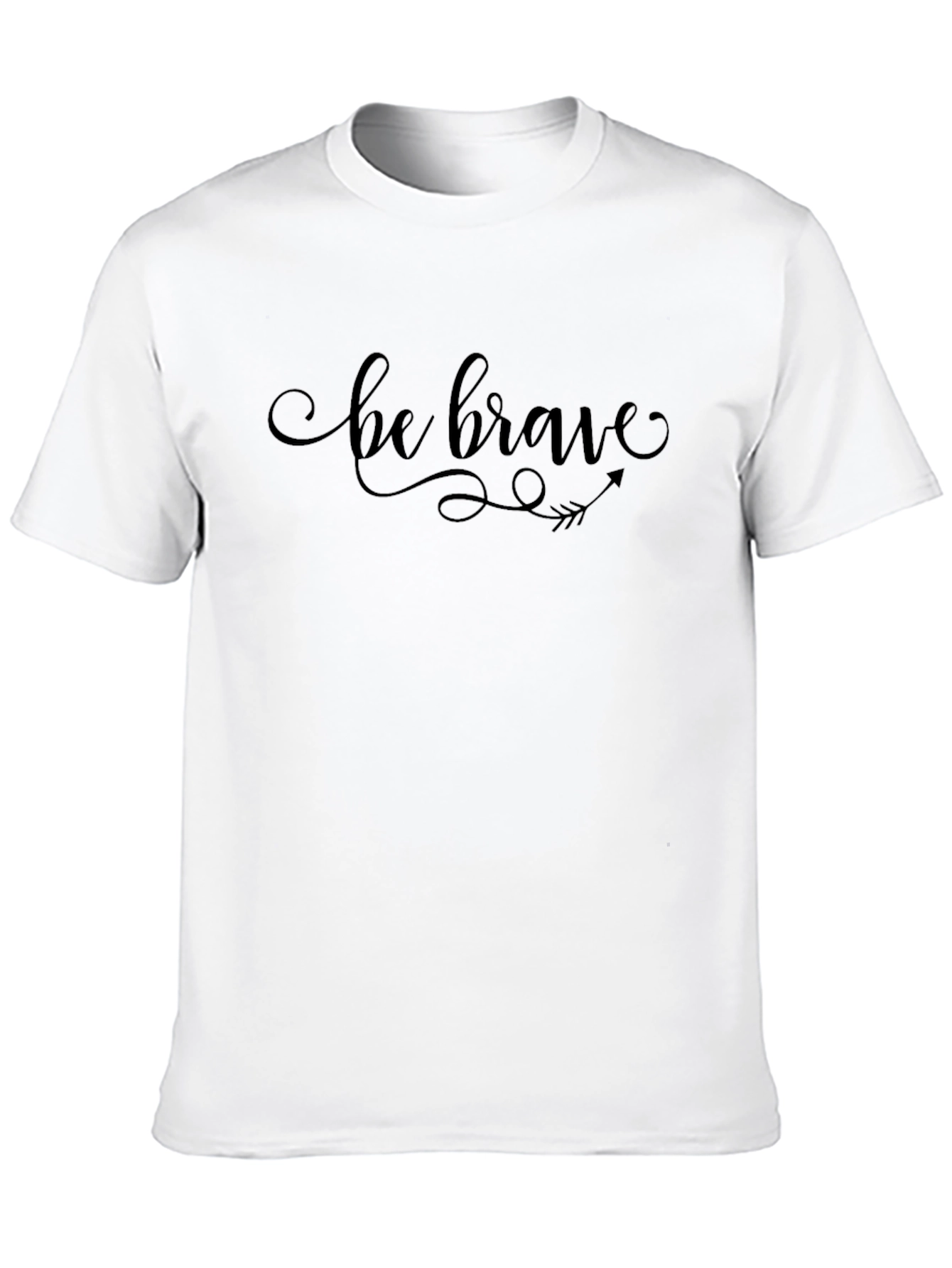Be Brave Graphic Tee - Soft Cotton Comfort