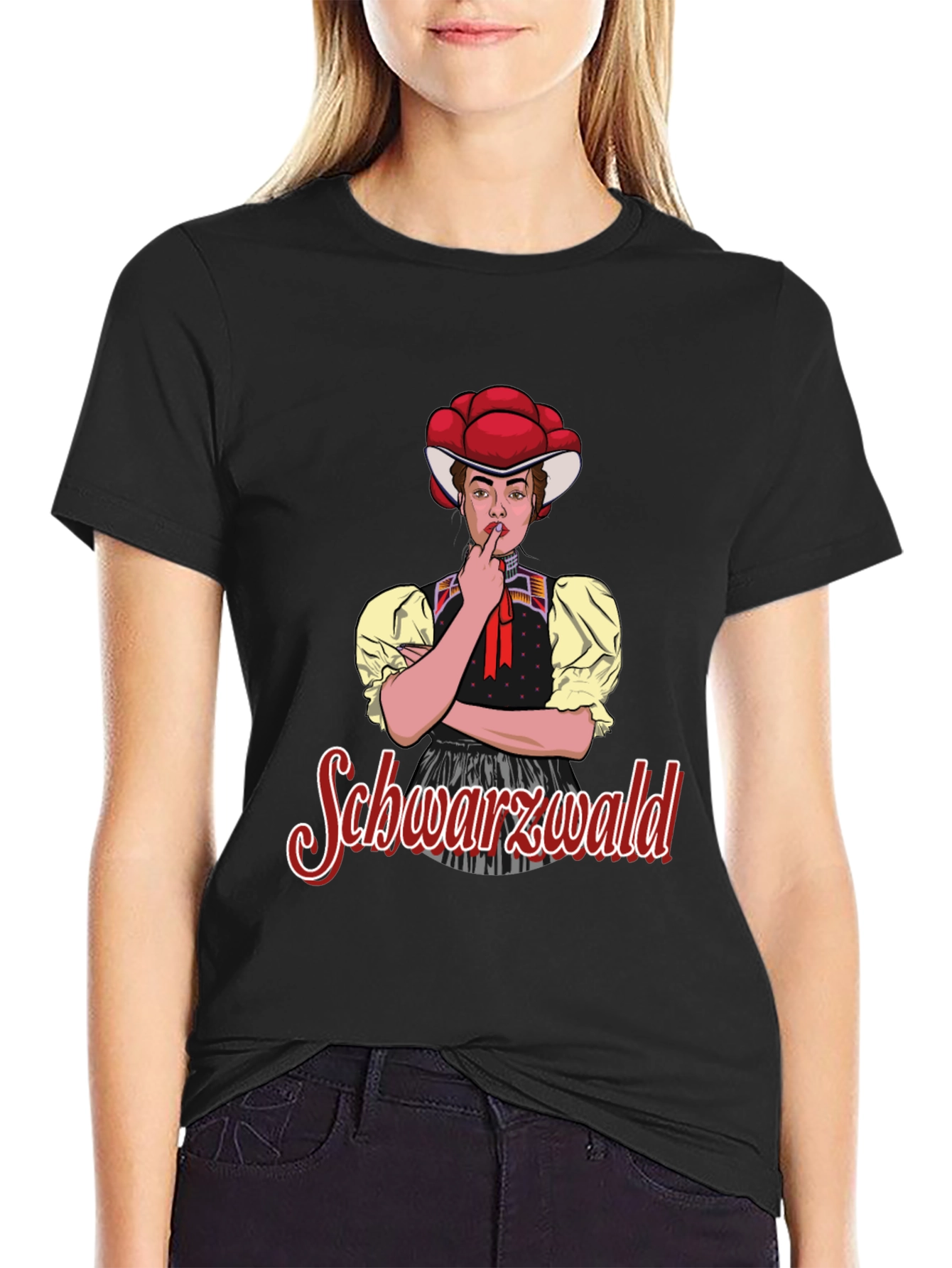 Schwarzwald Girl T-Shirt - Black Forest Apparel
